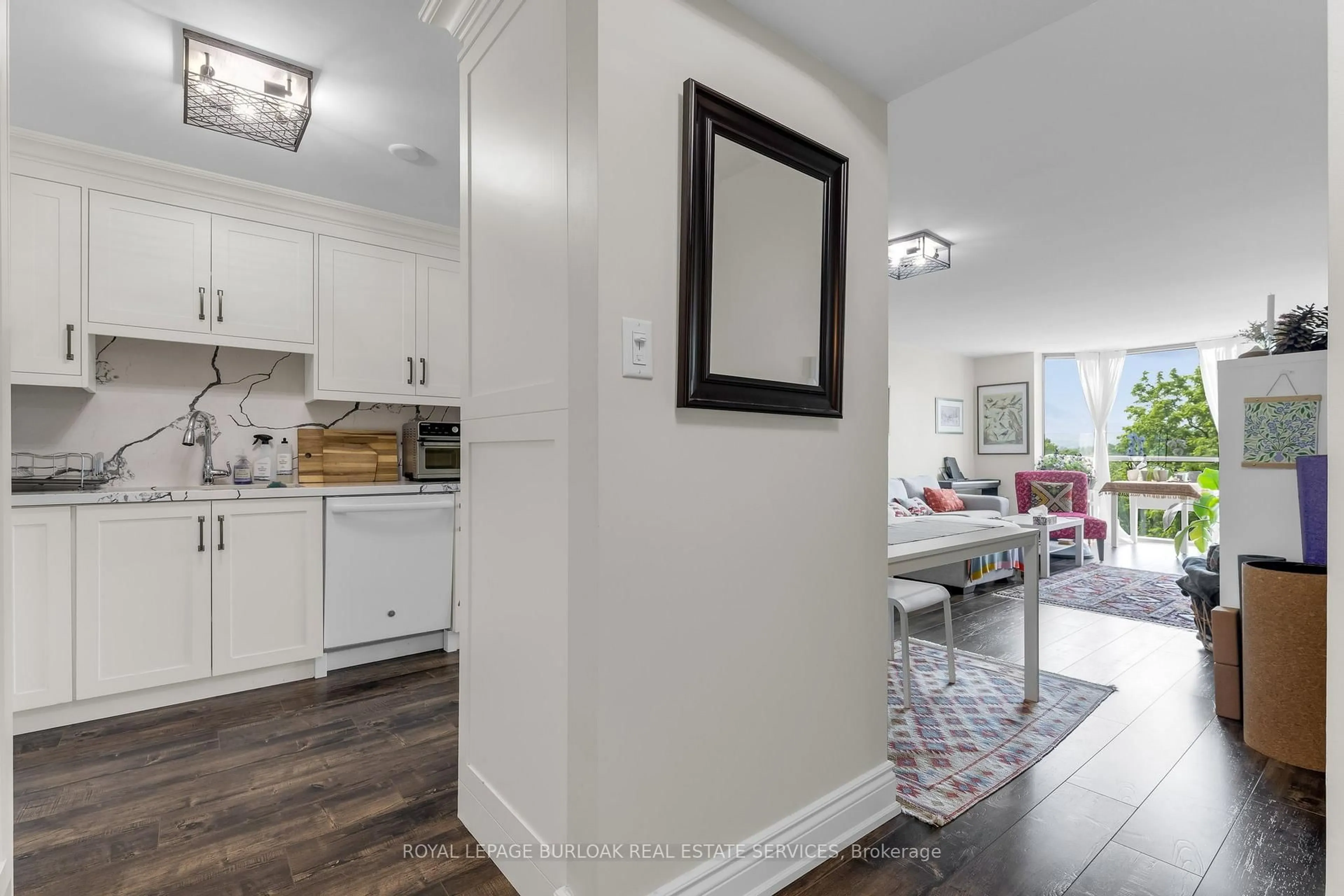Open concept kitchen, unknown for 1225 North Shore Blvd #709, Burlington Ontario L7S 1Z6