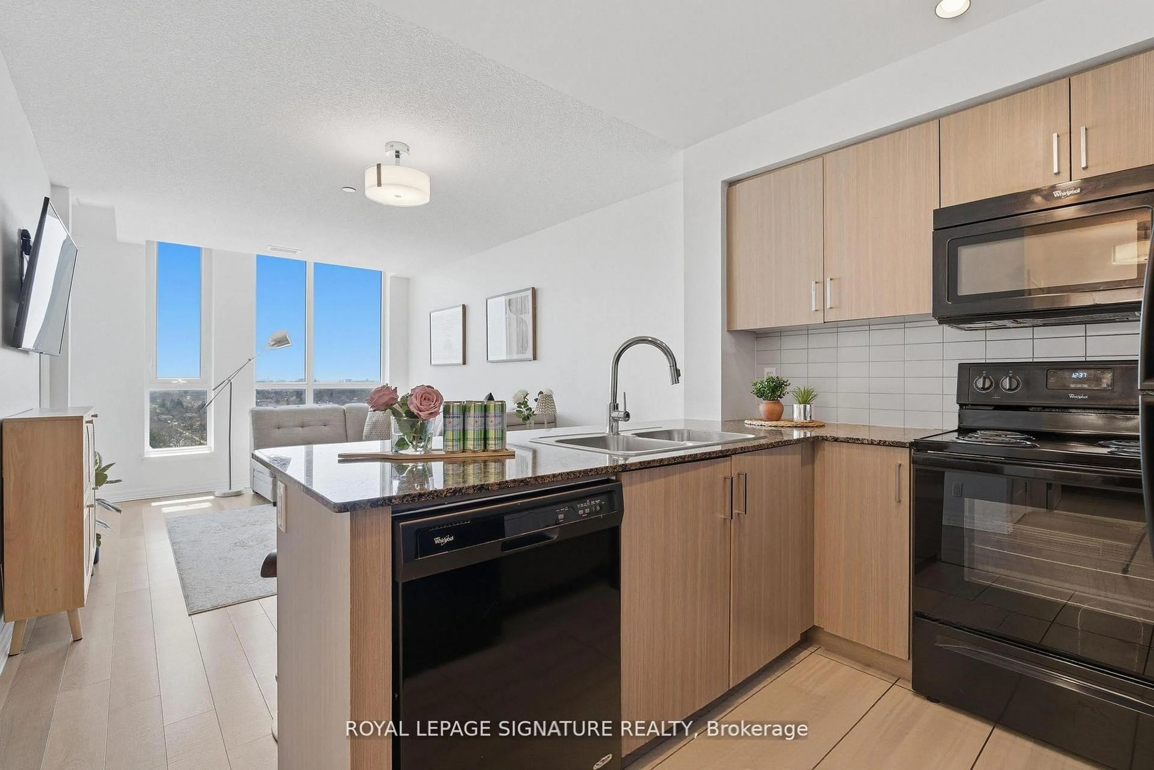 Standard kitchen, unknown for 80 Esther Lorrie Dr #1116, Toronto Ontario M9W 0C6