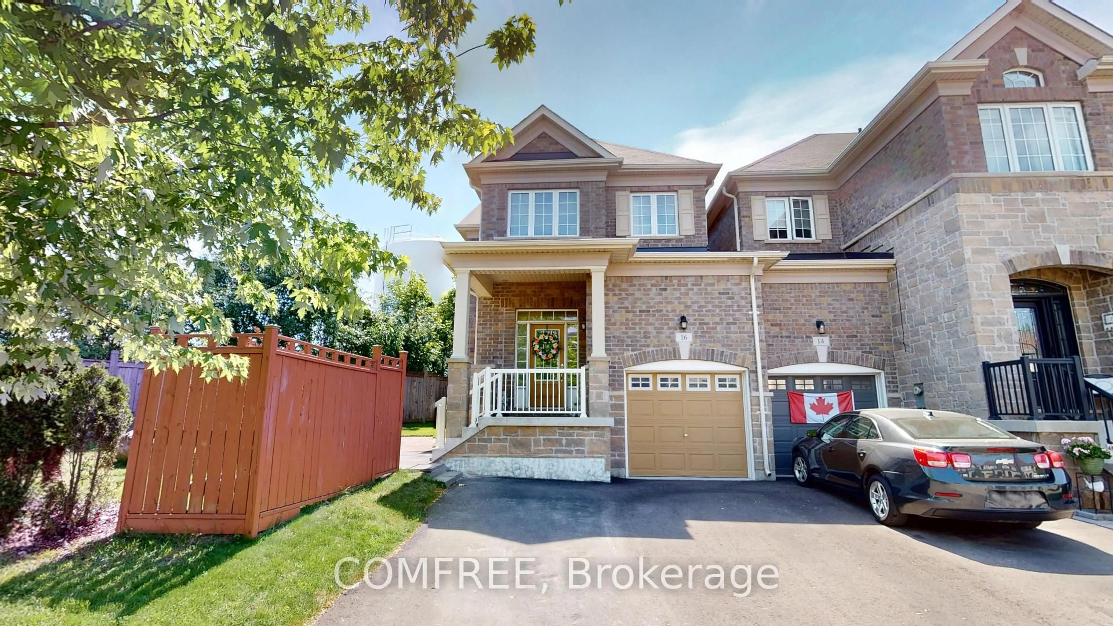 Home with brick exterior material, street for 16 Ridgegate Cres, Halton Hills Ontario L7G 0L1