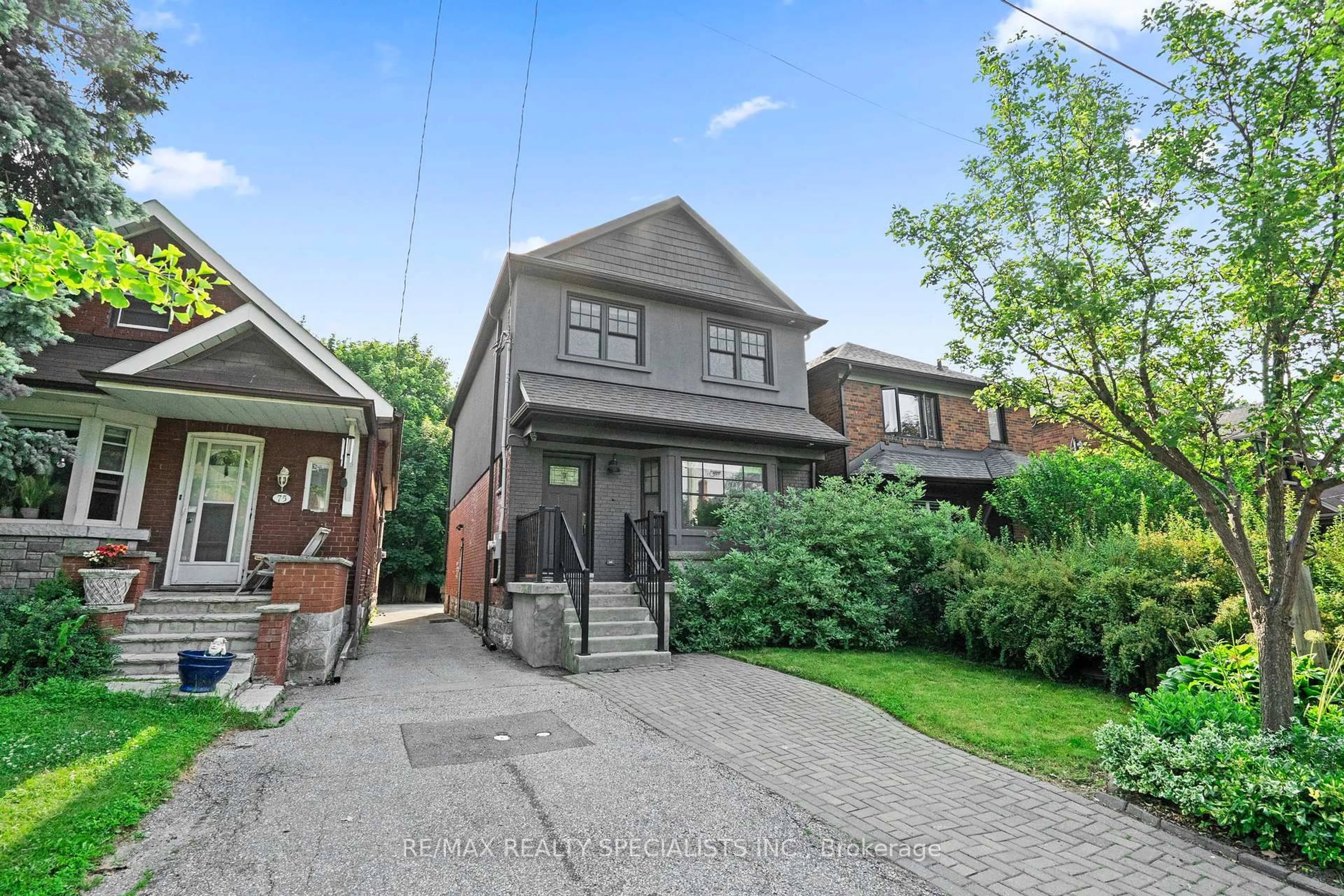 Home with brick exterior material, street for 73 Eleventh St, Toronto Ontario M8V 3G4
