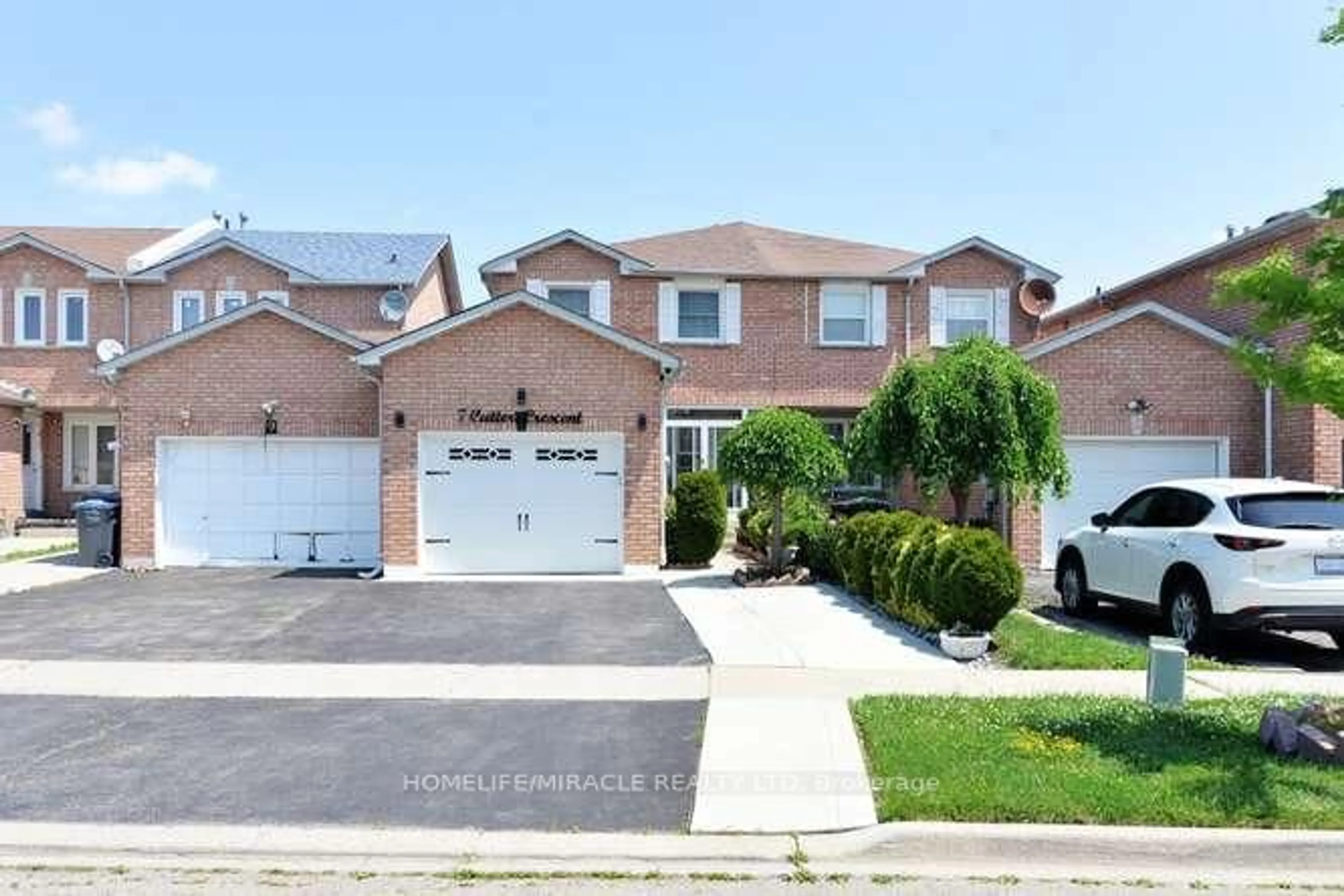 Home with brick exterior material, street for 7 Cutters Cres, Brampton Ontario L6Y 4J9