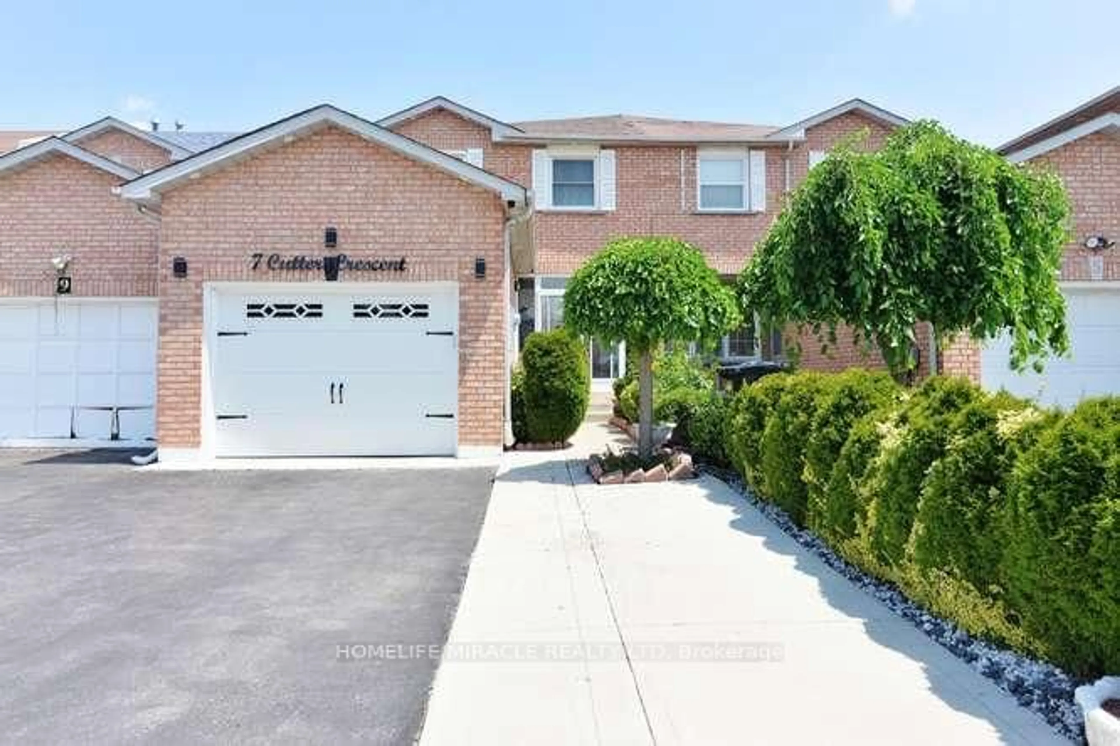 Home with brick exterior material, street for 7 Cutters Cres, Brampton Ontario L6Y 4J9