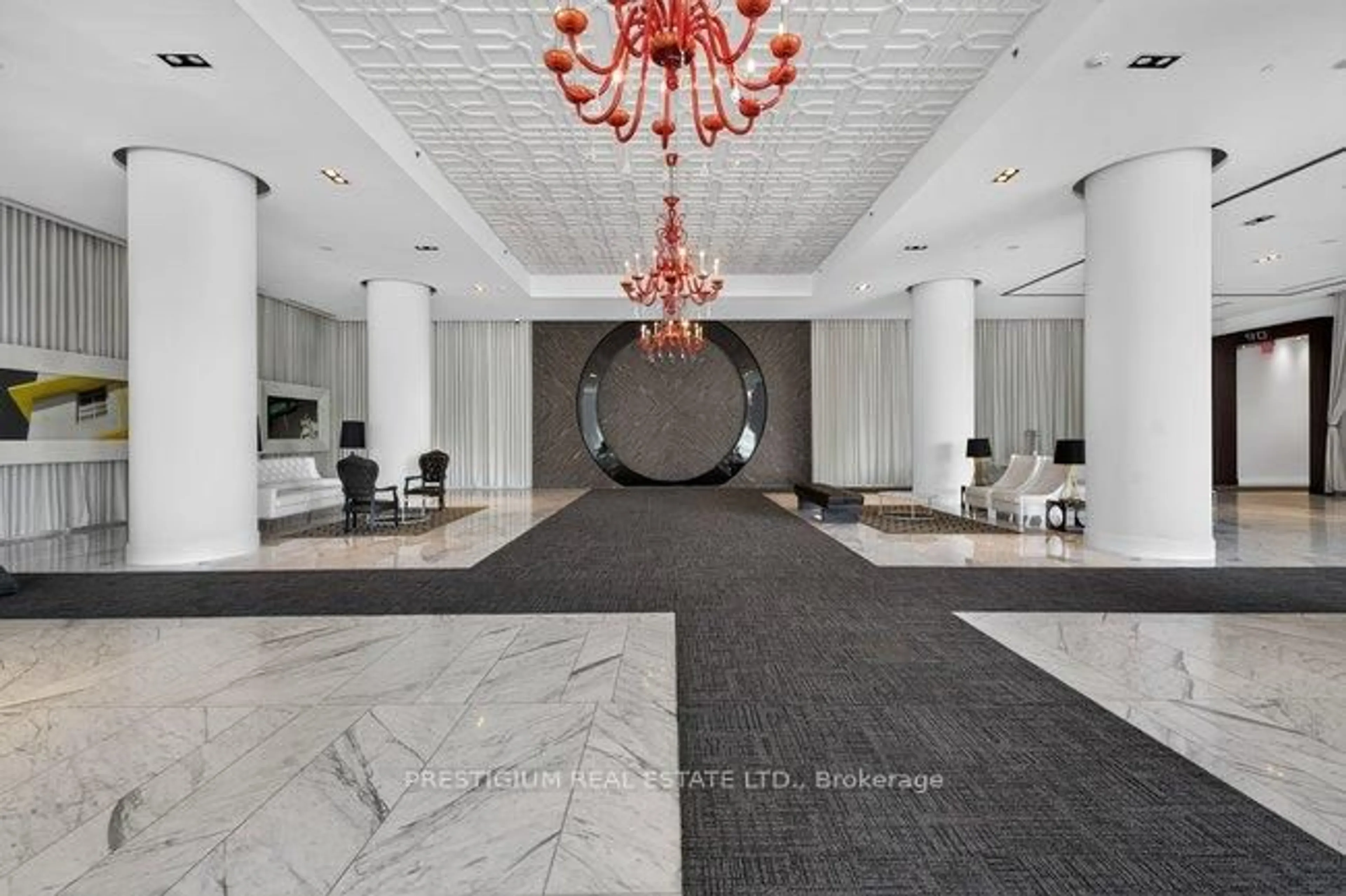 Lobby for 88 Park Lawn Rd #1908, Toronto Ontario M8Y 0B5