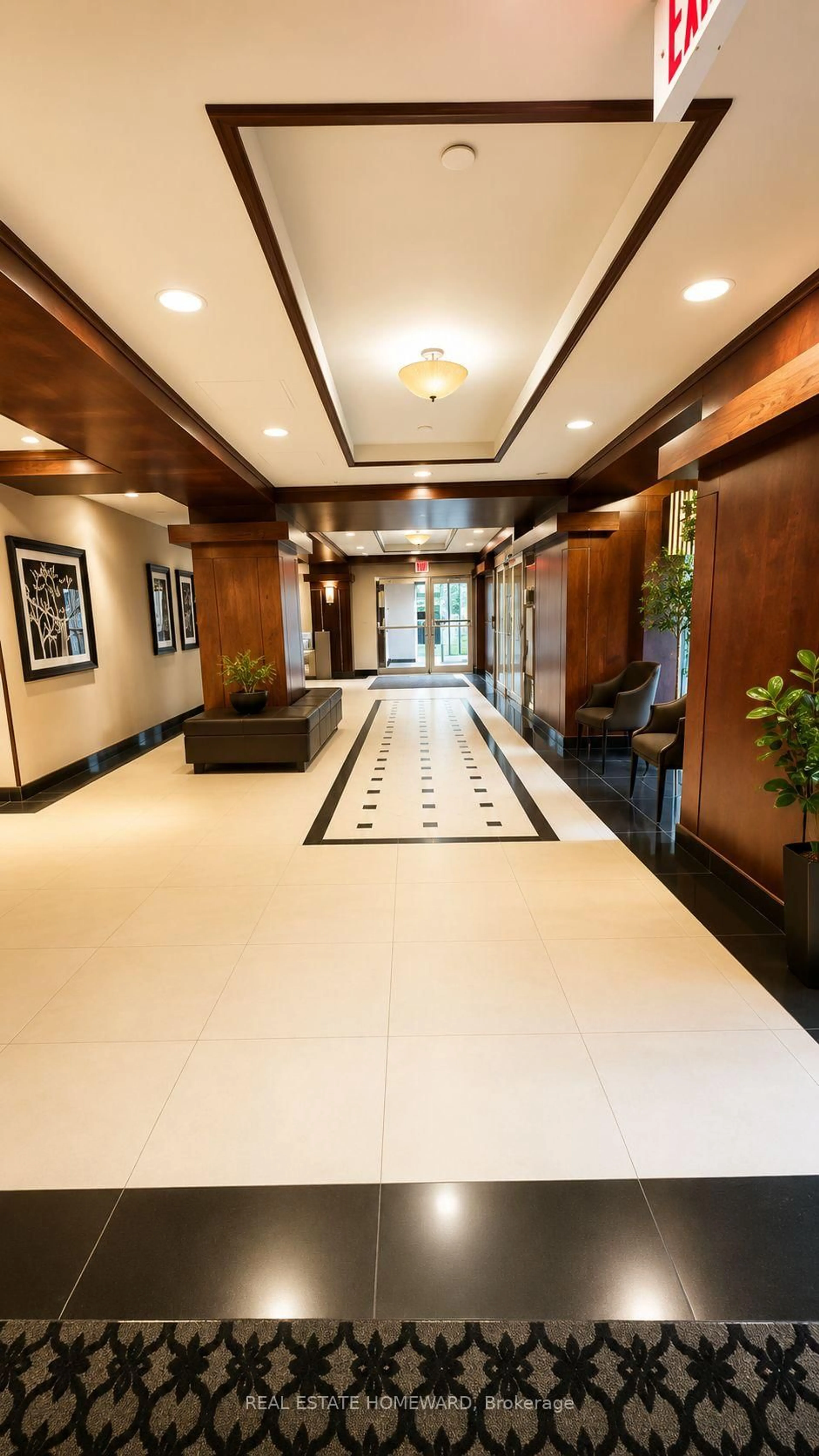 Lobby for 101 Subway Cres #2012, Toronto Ontario M9B 6K4