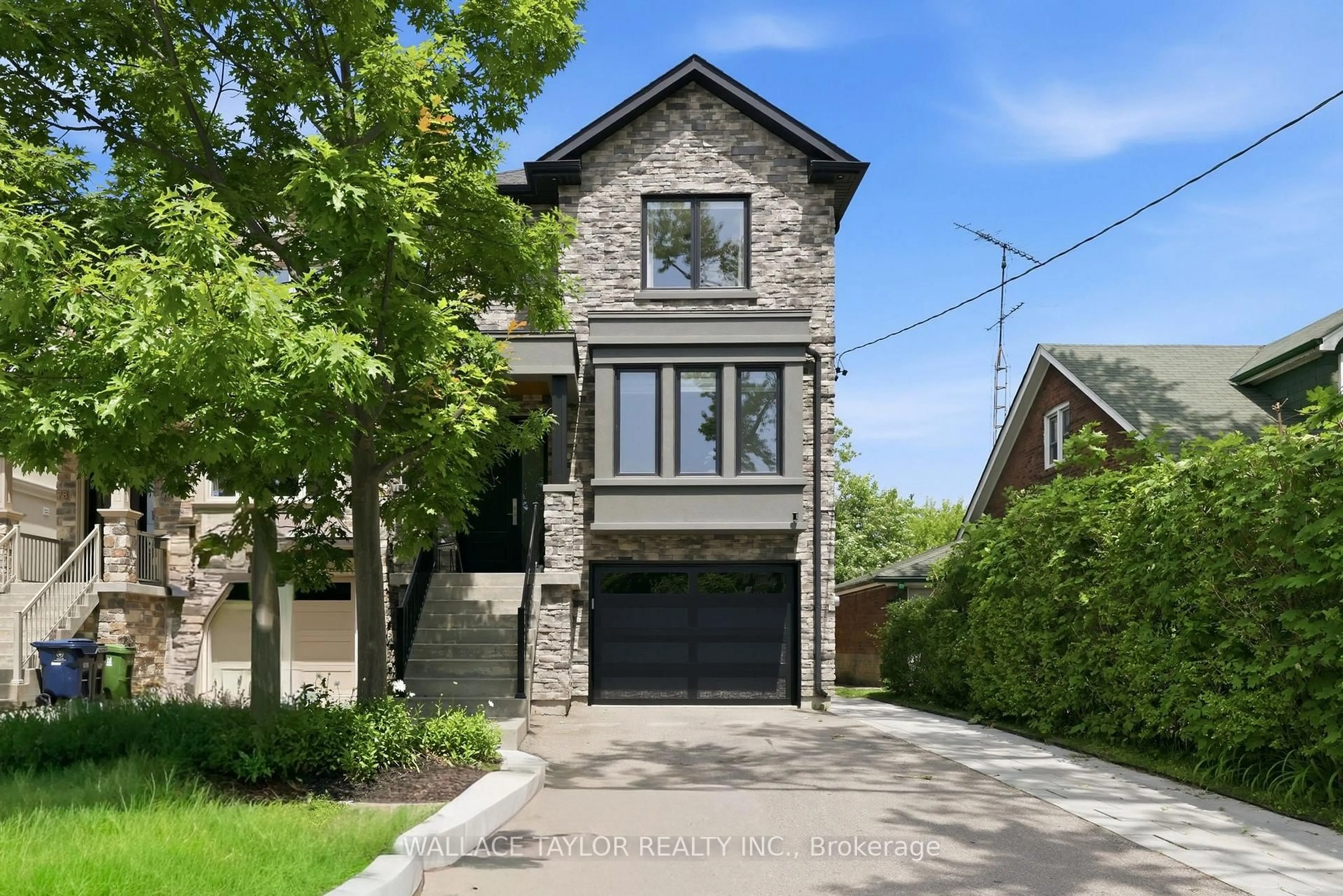 Home with brick exterior material, street for 76 Ash Cres, Toronto Ontario M8W 1E6