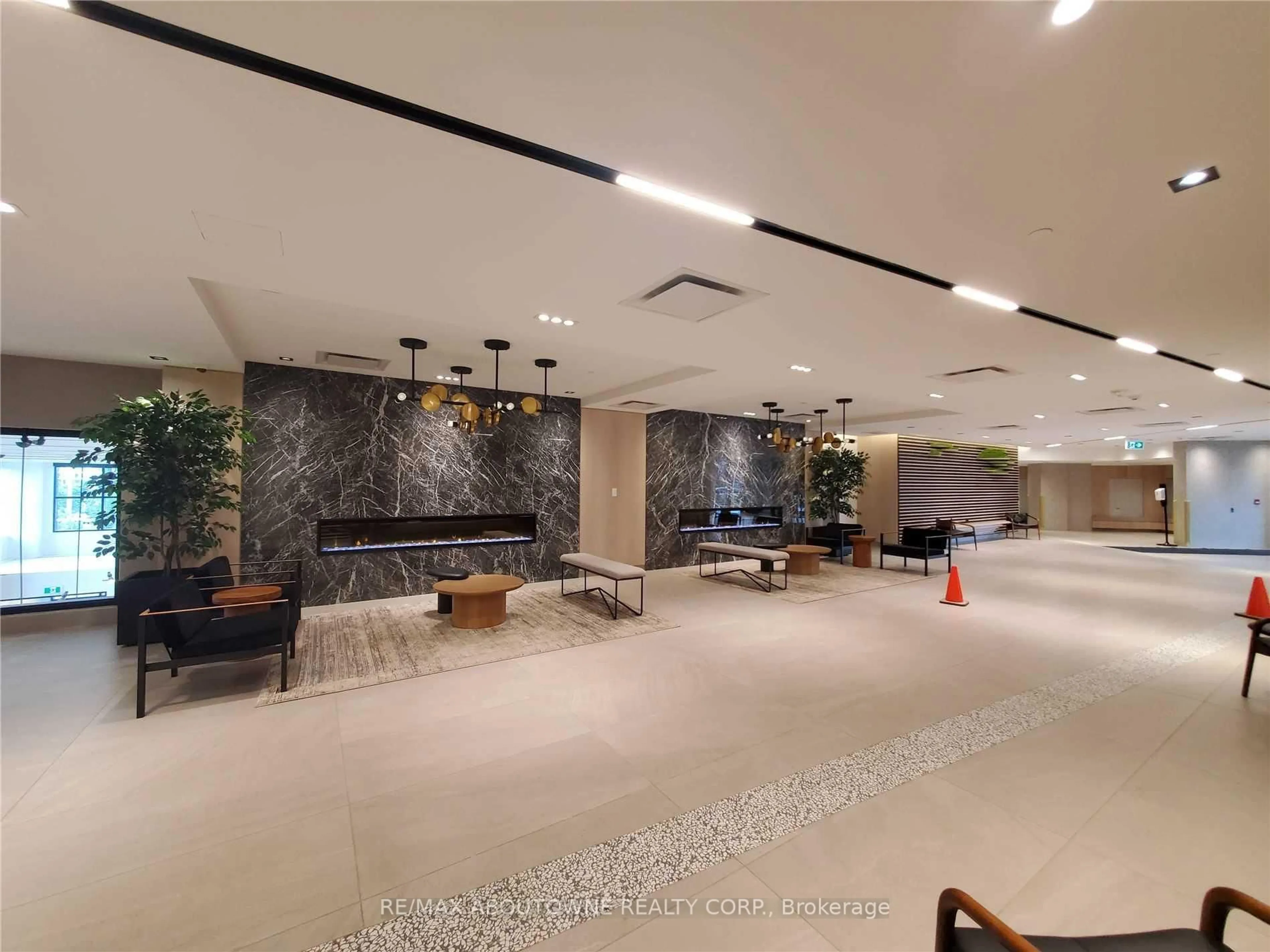 Lobby for 50 George Butchart Dr #814, Toronto Ontario M3K 0C9