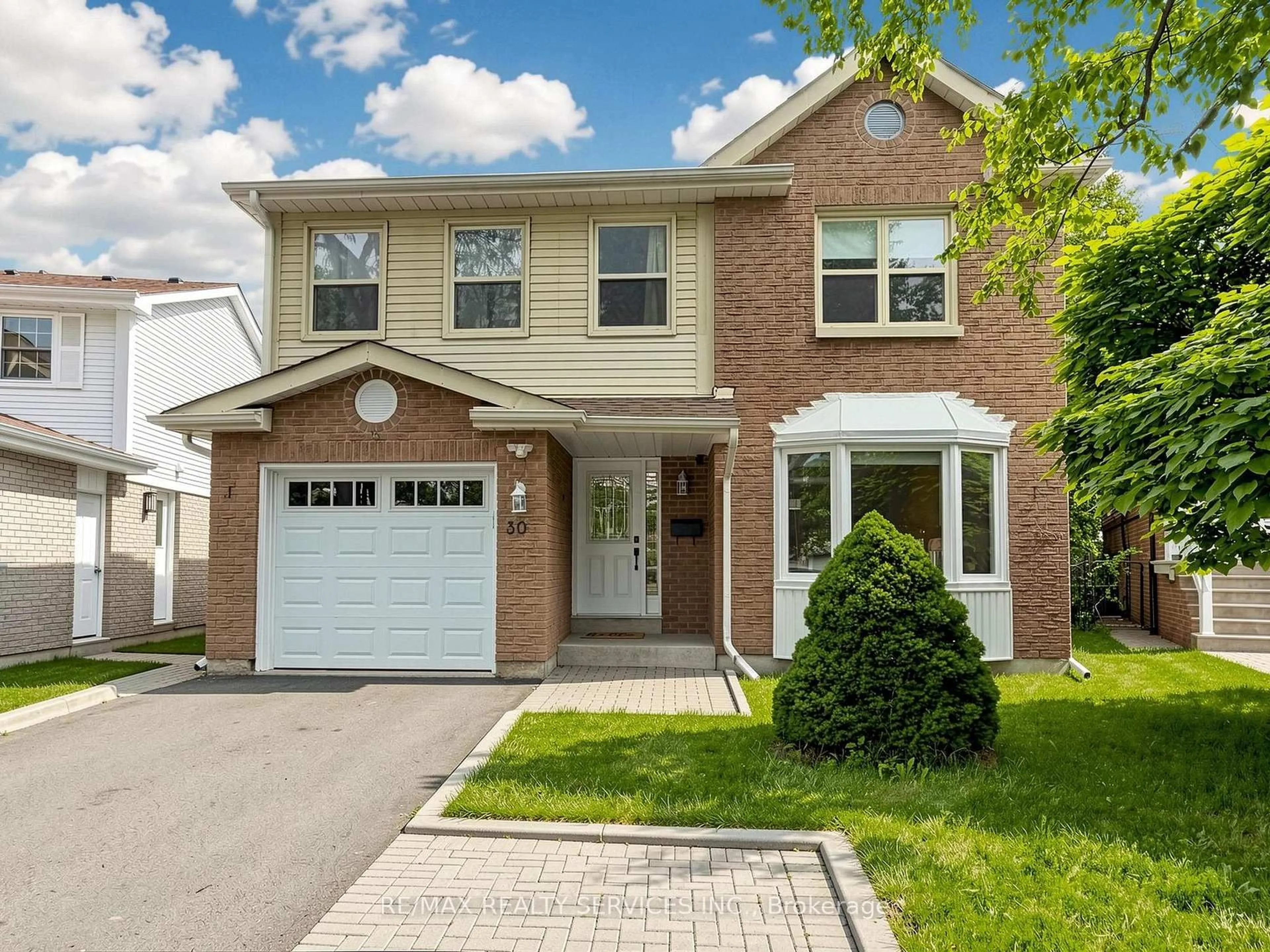 Home with brick exterior material, street for 30 Mcgillivary Cres, Brampton Ontario L6S 3P7
