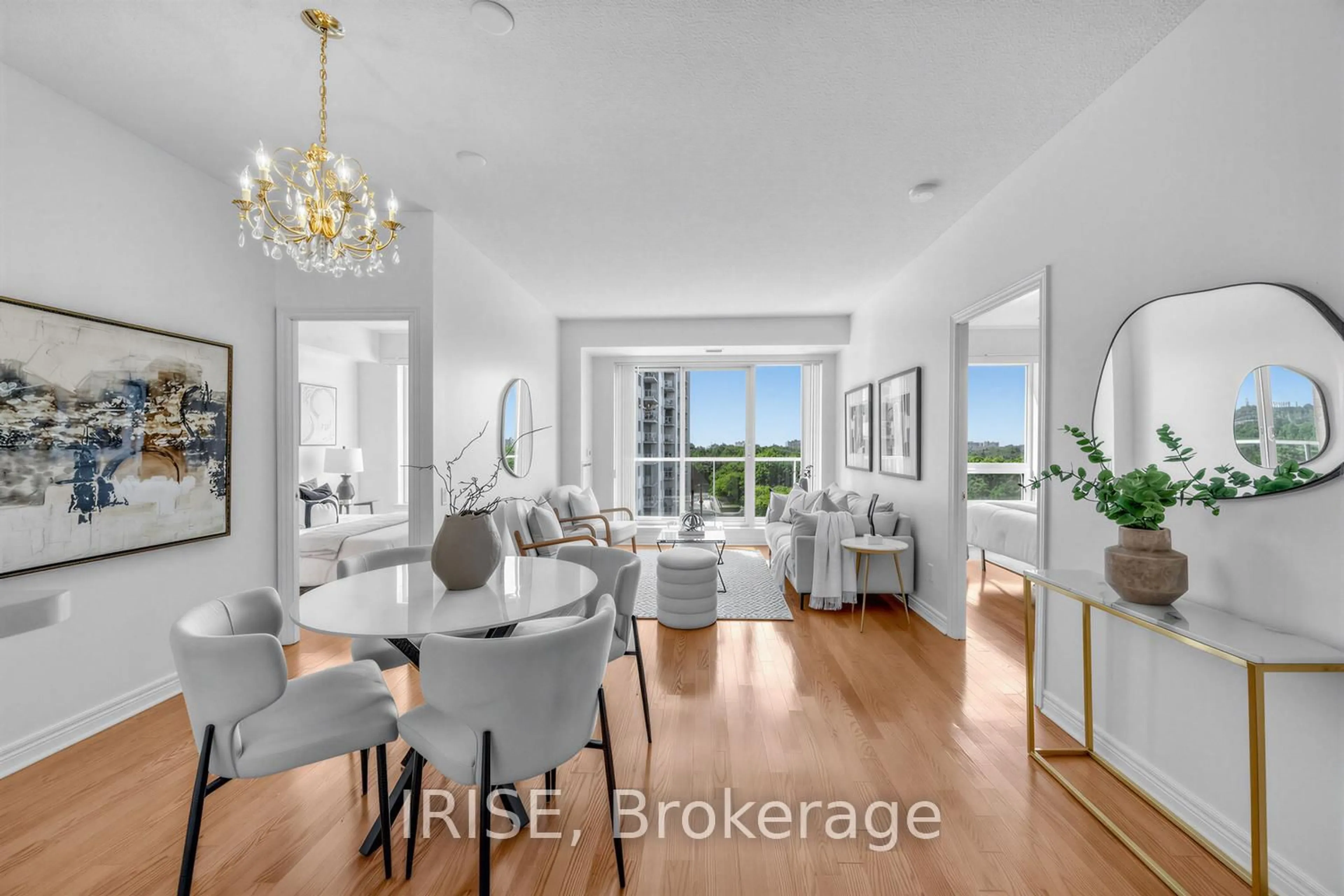 Dining room, ceramic/tile floor for 350 Mill Rd #708, Toronto Ontario M9C 5R7