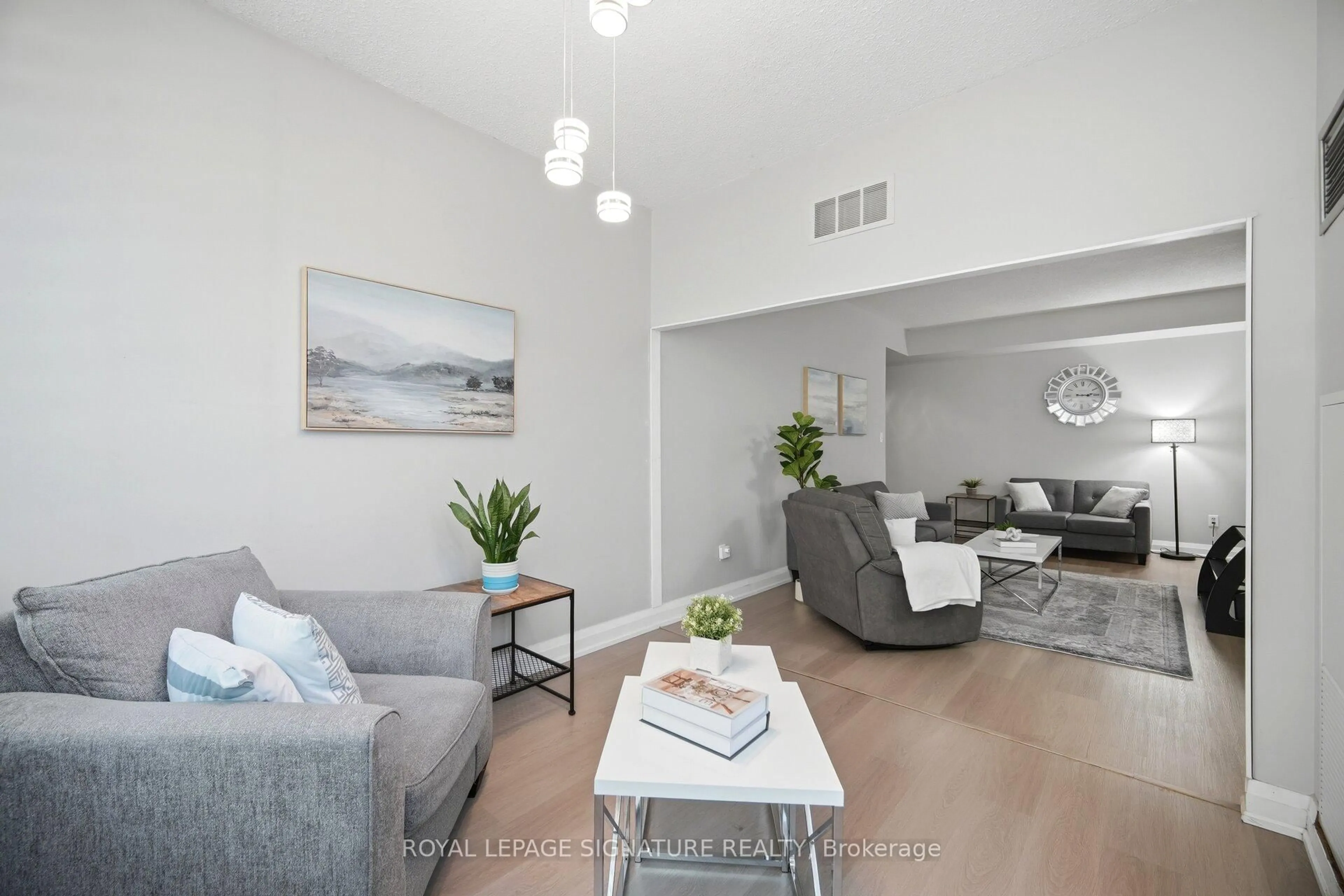 Living room with furniture, unknown for 5 Lisa St #109, Brampton Ontario L6T 4T4
