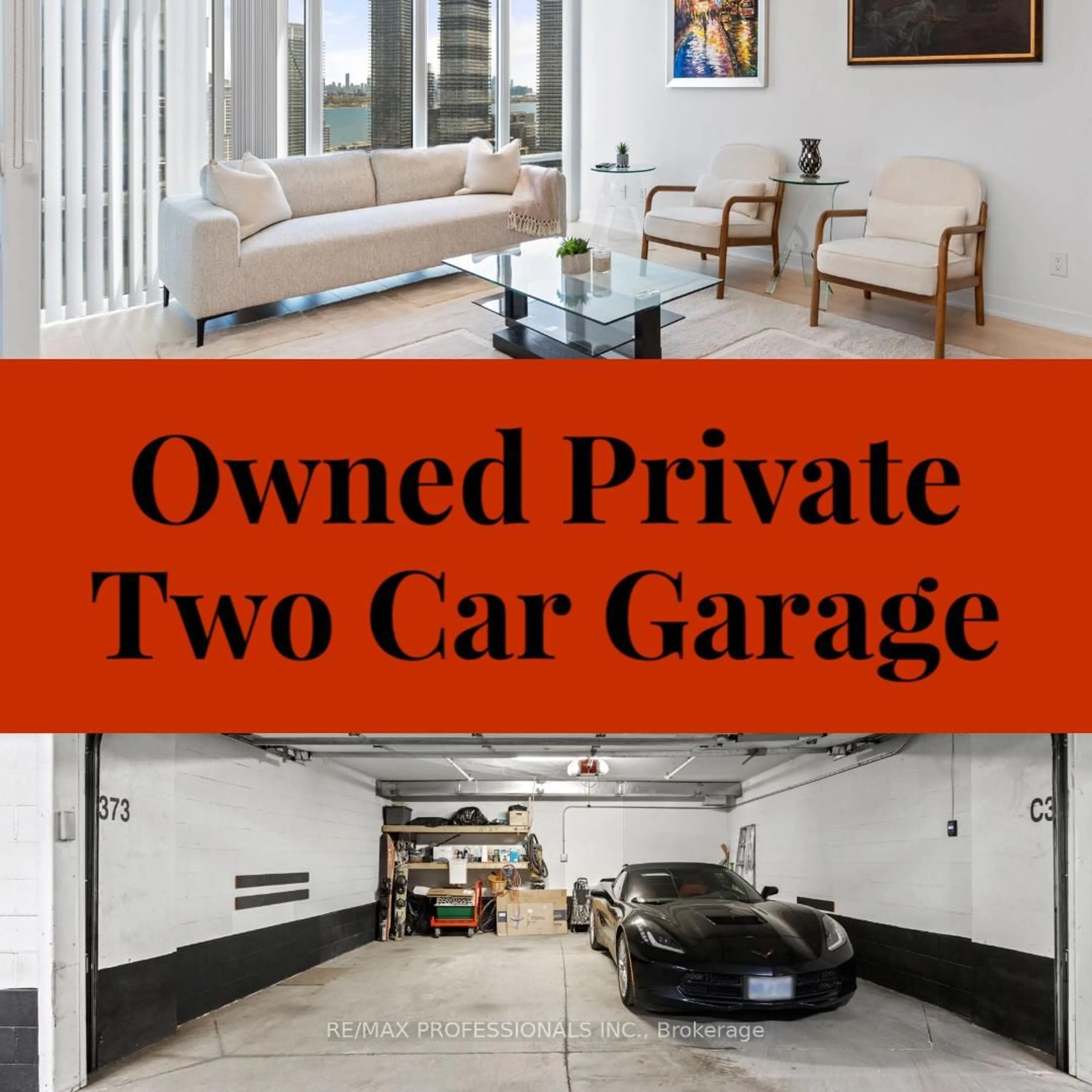 Indoor garage for 88 Park Lawn Rd #LPH2906, Toronto Ontario M8Y 0B5