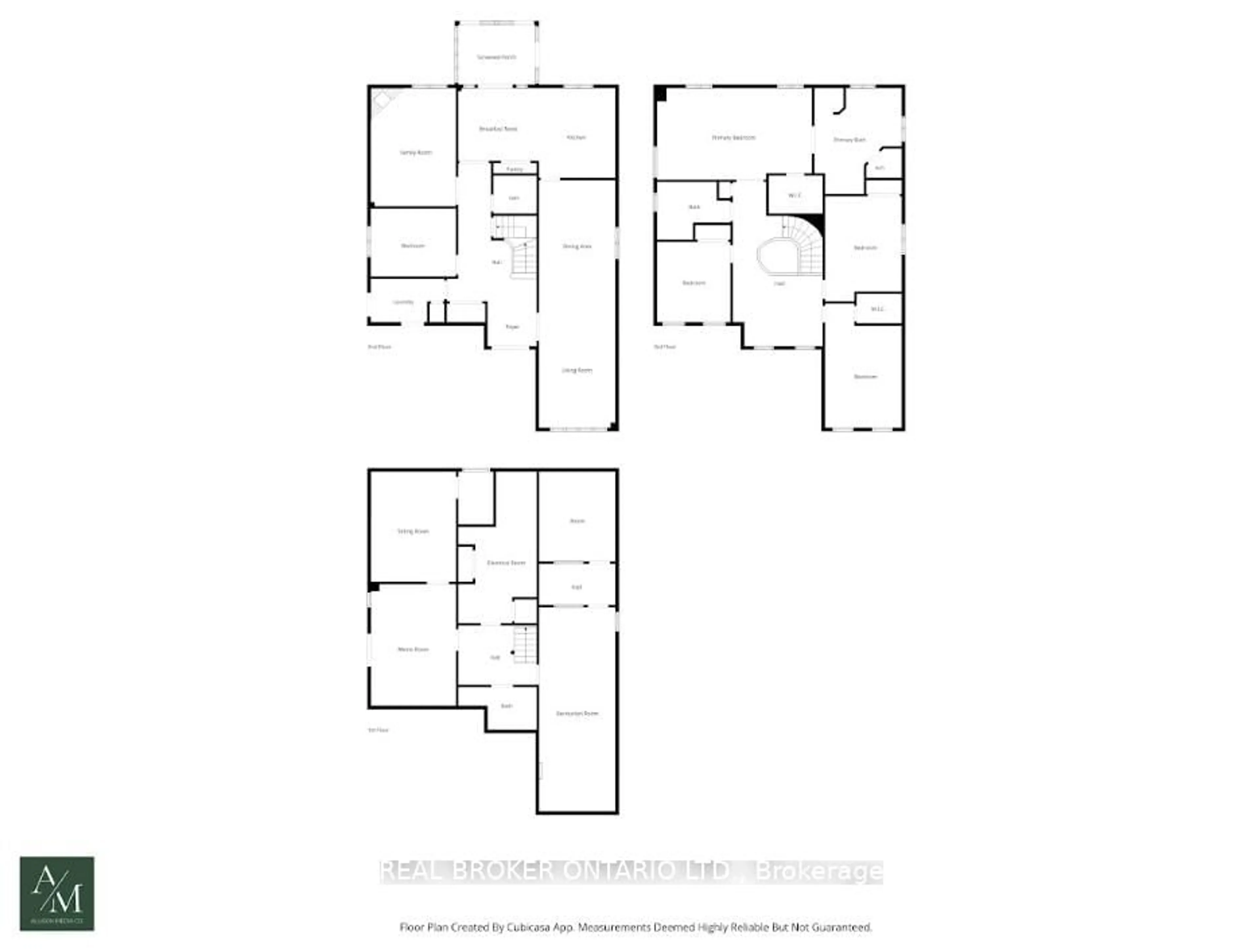 Floor plan for 2152 Grand Ravine Dr, Oakville Ontario L6H 6B3