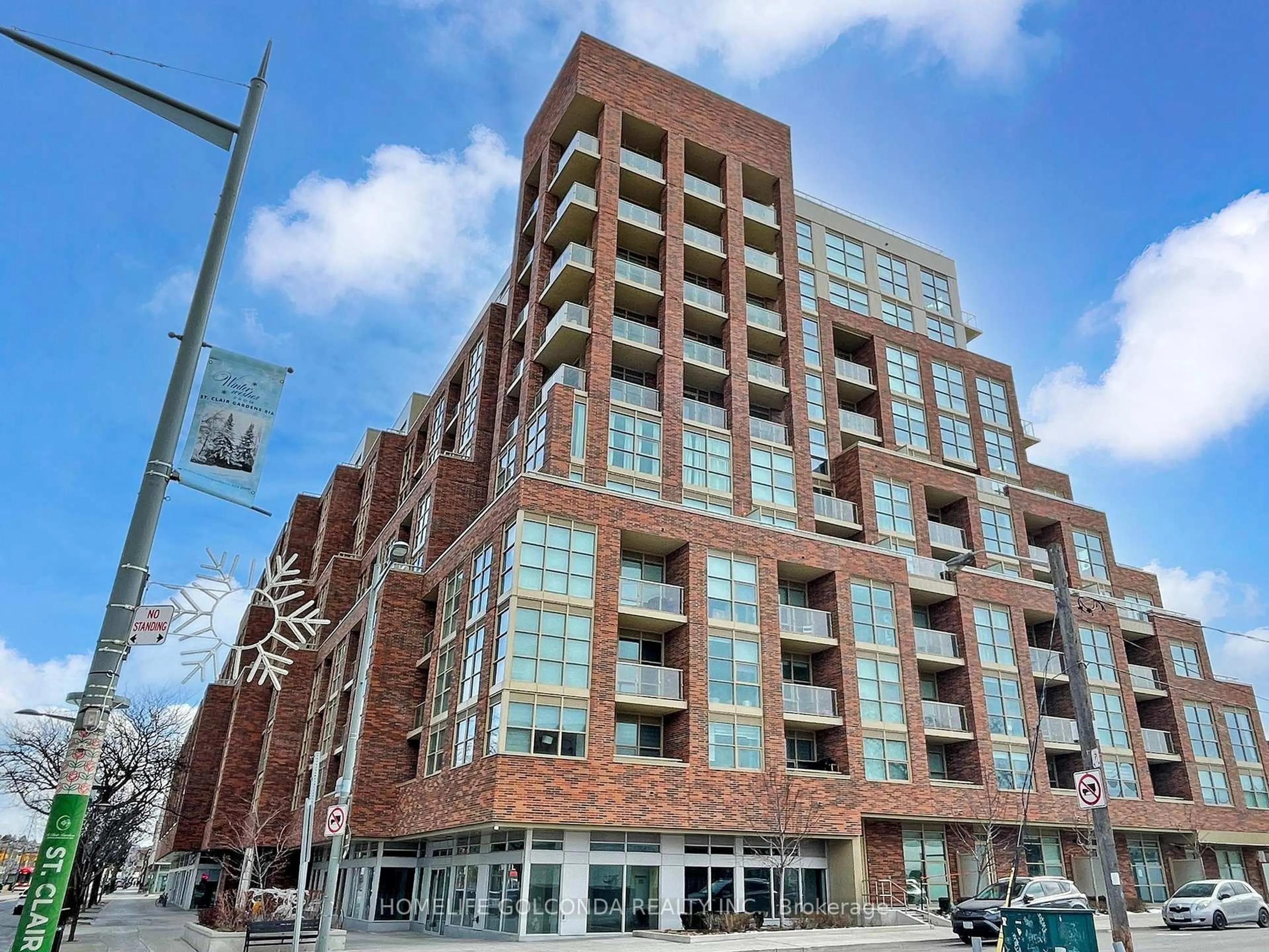 Home with brick exterior material, building for 117 Ford St #107, Toronto Ontario M6N 3A2