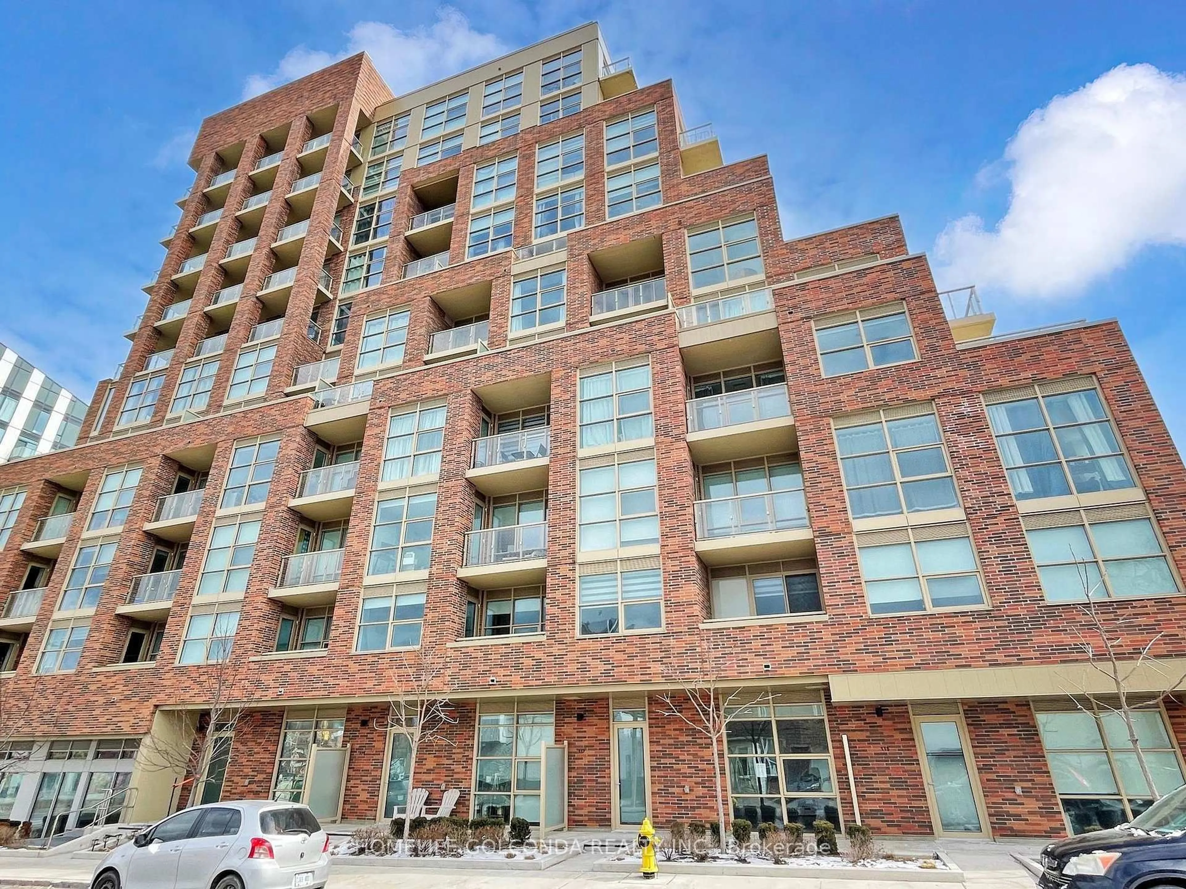 Home with brick exterior material, building for 117 Ford St #107, Toronto Ontario M6N 3A2