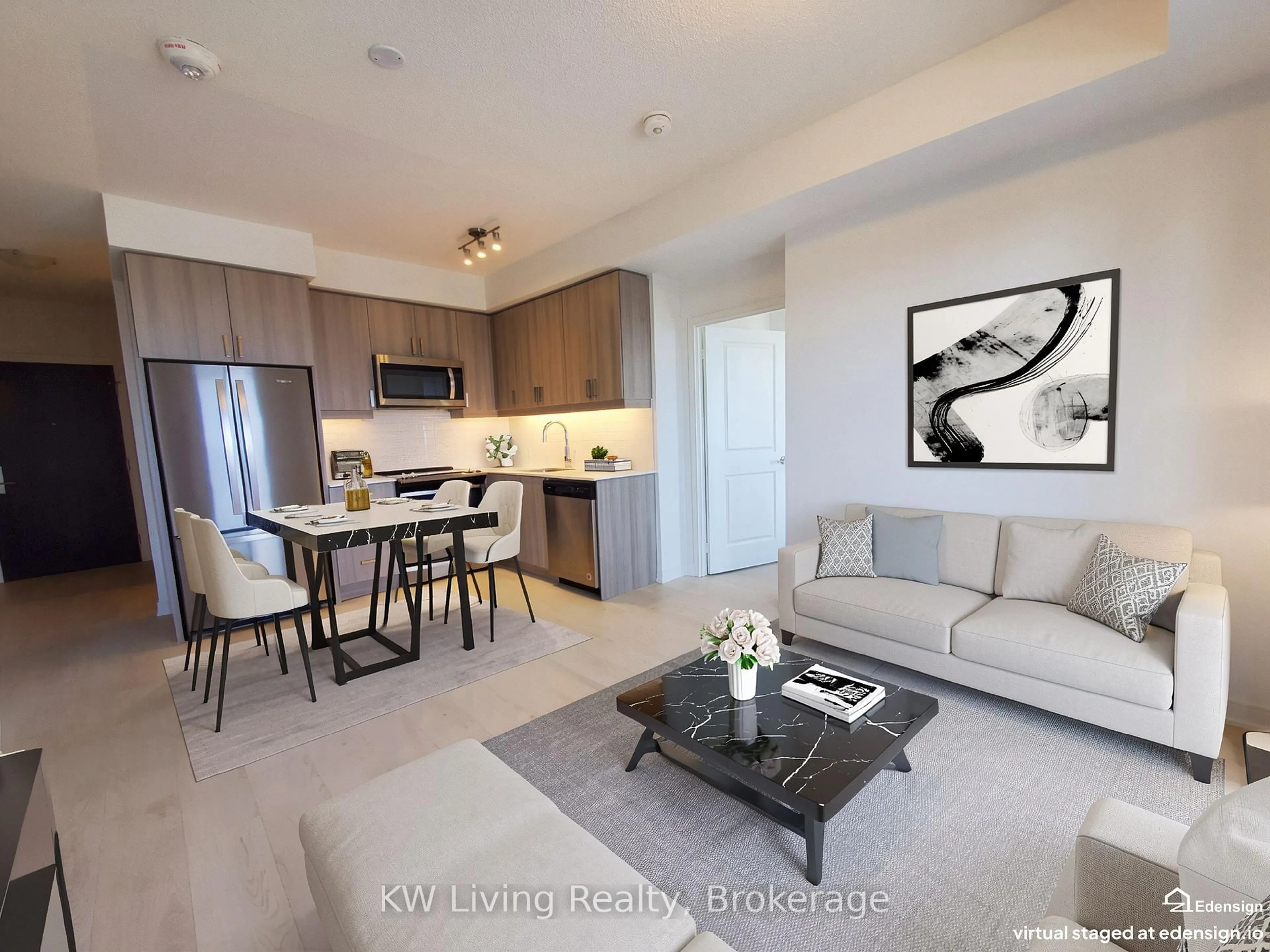 Living room with furniture, unknown for 8 Nahani Way #2720, Mississauga Ontario L4Z 0C6