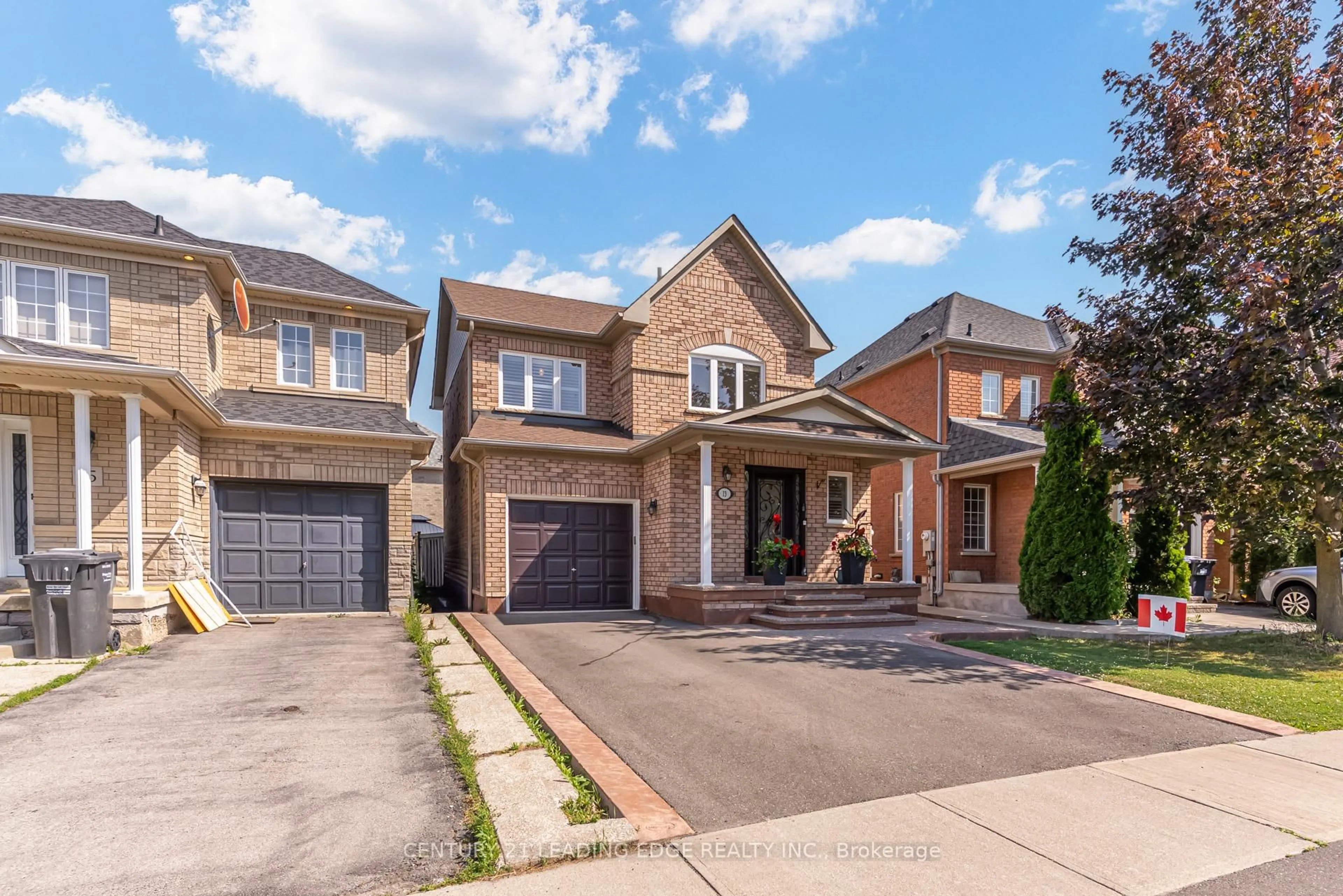 Home with brick exterior material, street for 13 Grape Tr, Brampton Ontario L7A 2V7