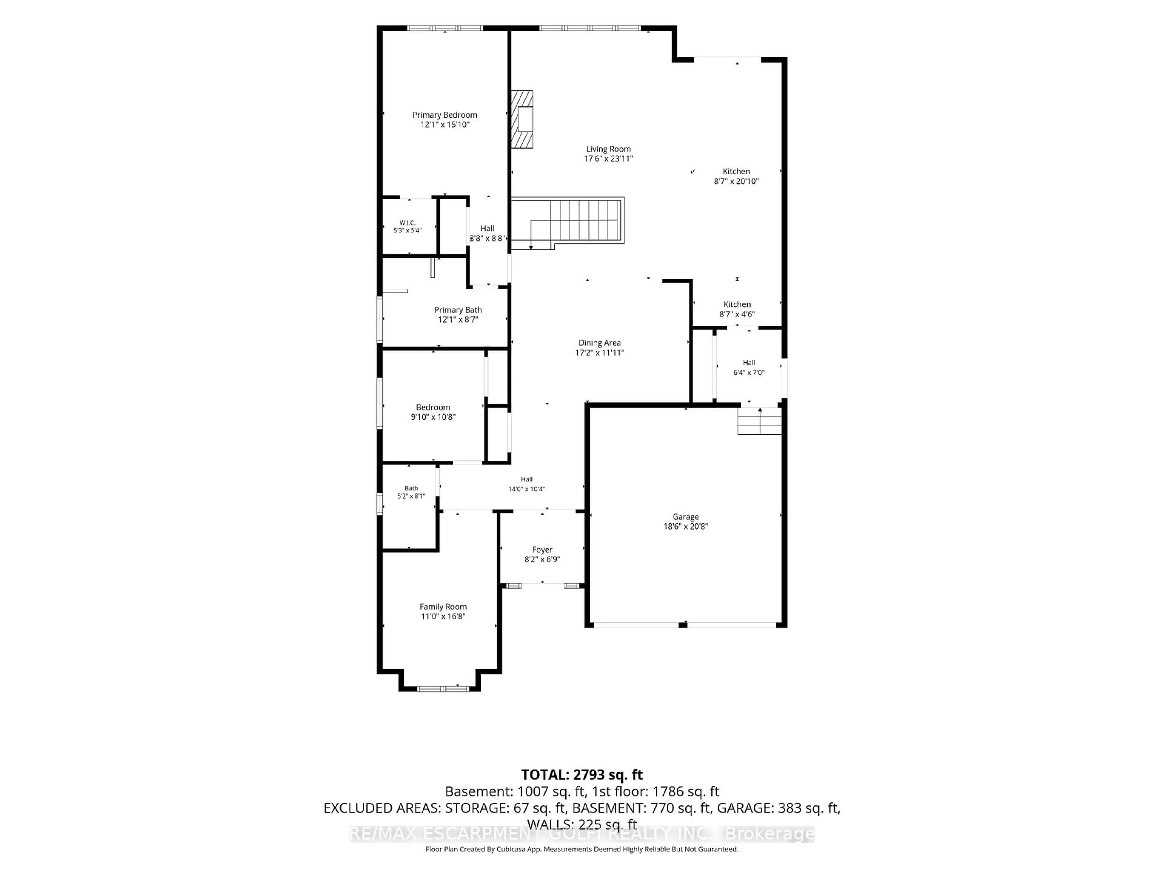 Floor plan for 586 Maple Ave, Burlington Ontario L7S 2K8