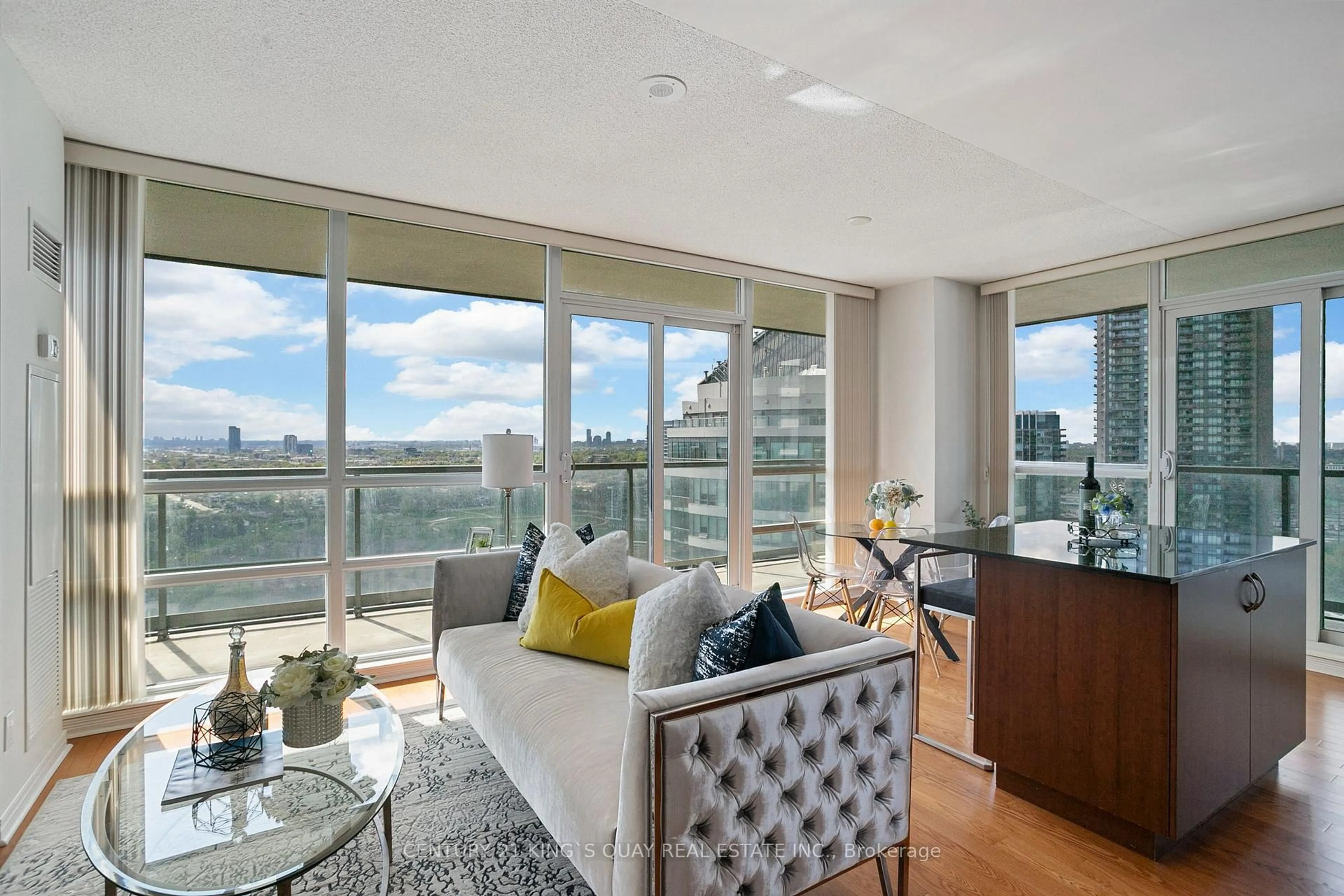 Living room with furniture, unknown for 2240 Lake Shore Blvd #2904, Toronto Ontario M8V 0A9