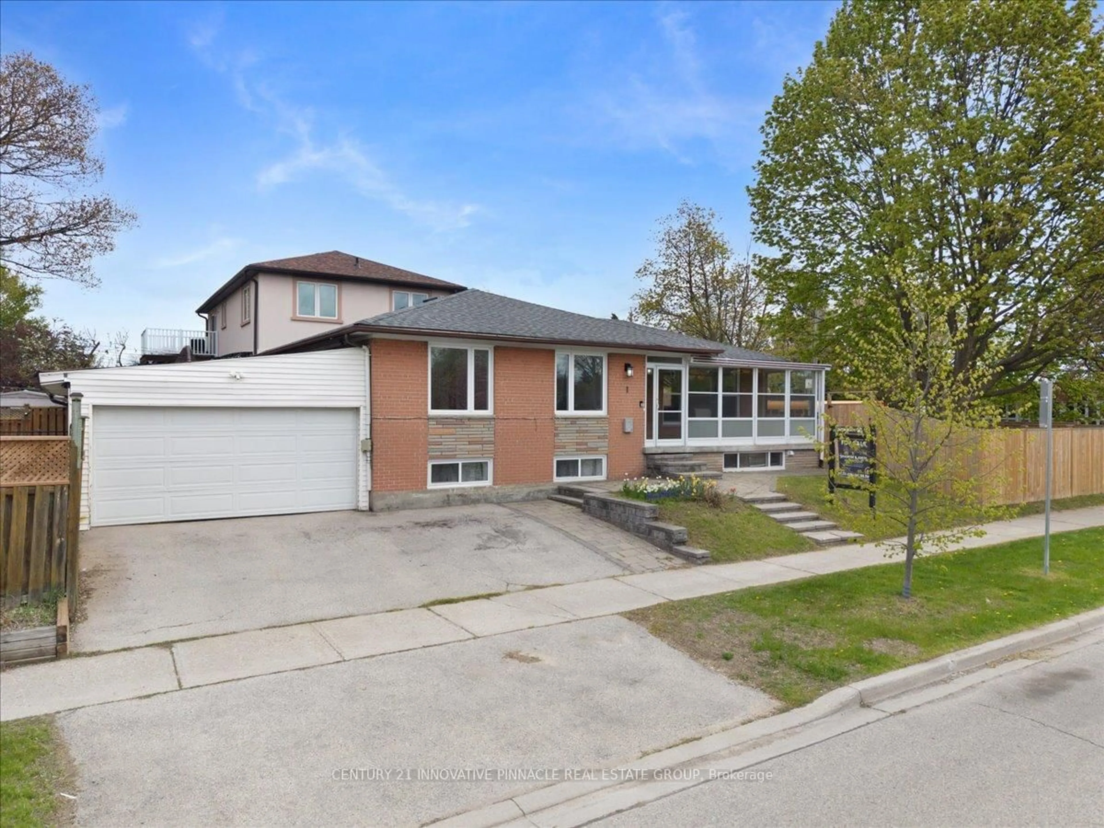 Home with brick exterior material, street for 1 Judhaven Rd, Toronto Ontario M9V 2P1