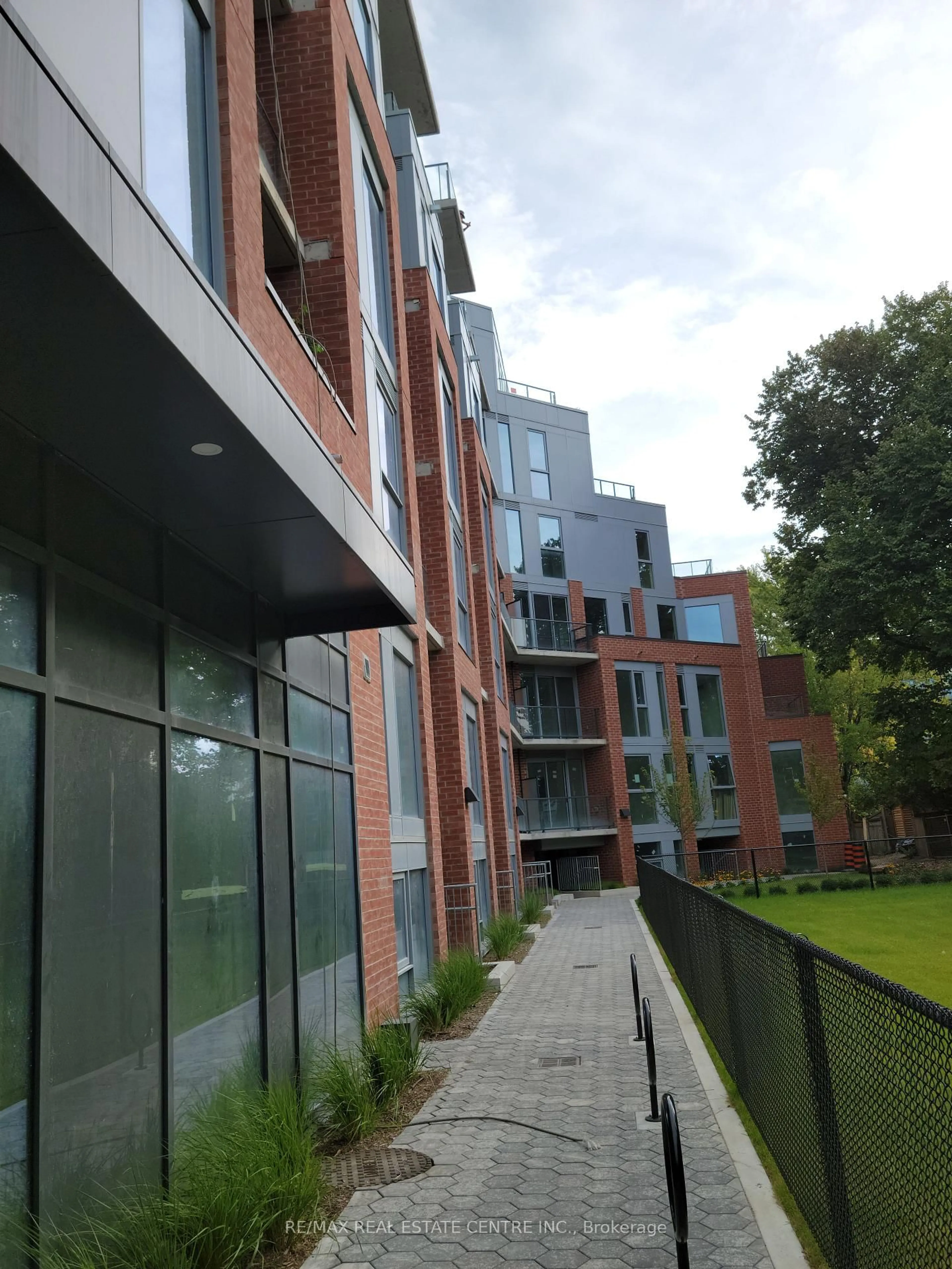 A pic from outside/outdoor area/front of a property/back of a property/a pic from drone, unknown for 57 Brock Ave #514, Toronto Ontario M3H 3N2
