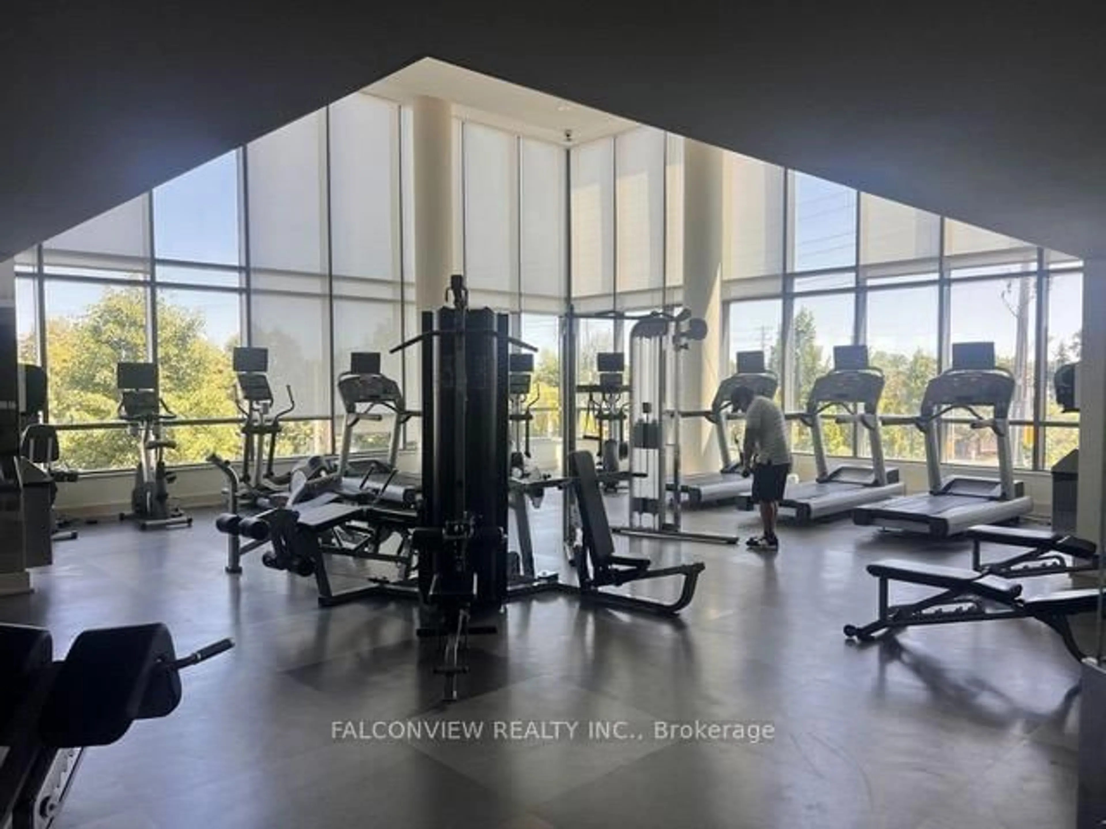 Gym or fitness room for 215 Sherway Gardens Rd #908, Toronto Ontario M9C 0A4