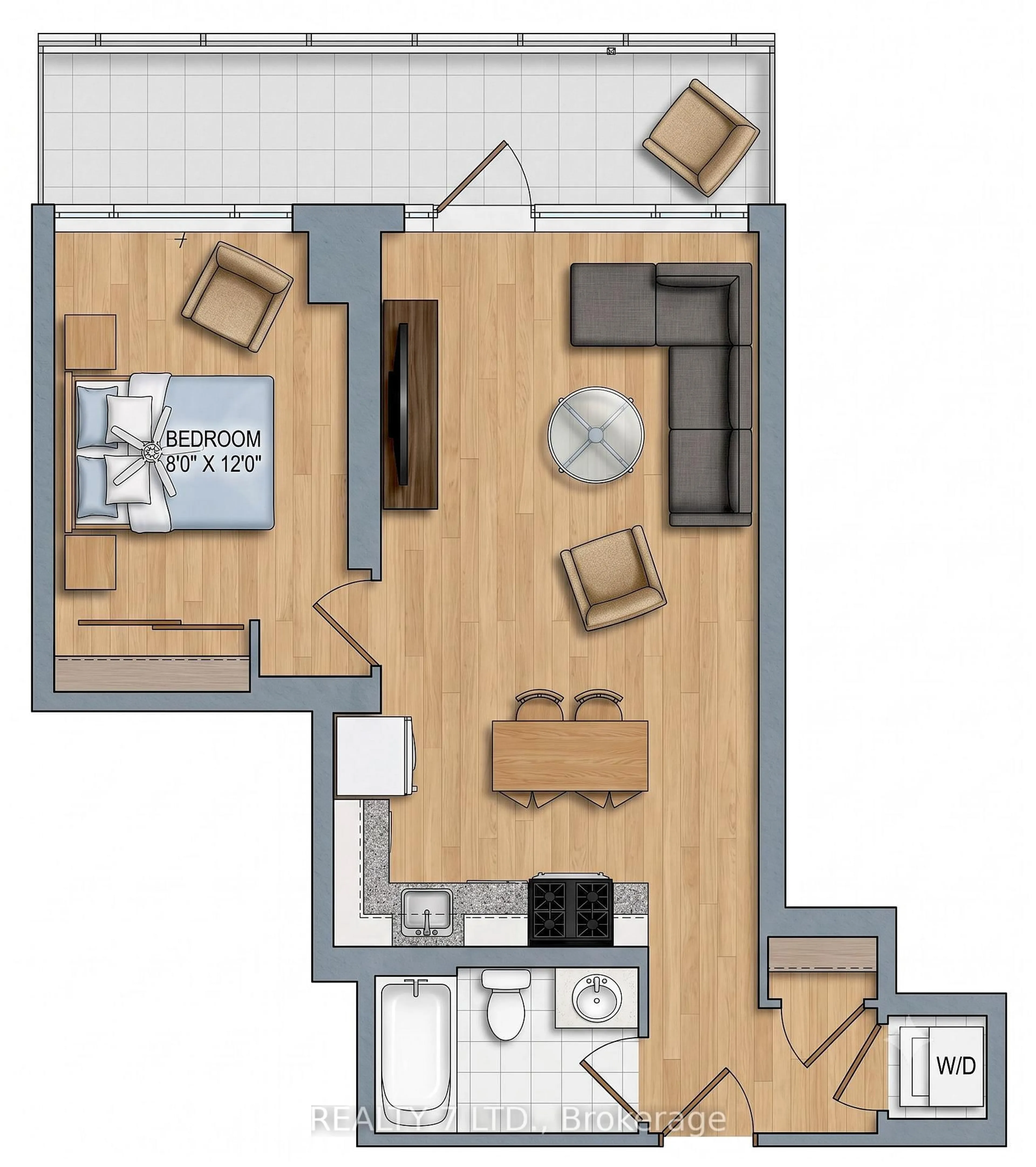Floor plan for 360 Square One Dr #2709, Mississauga Ontario L5B 0G7