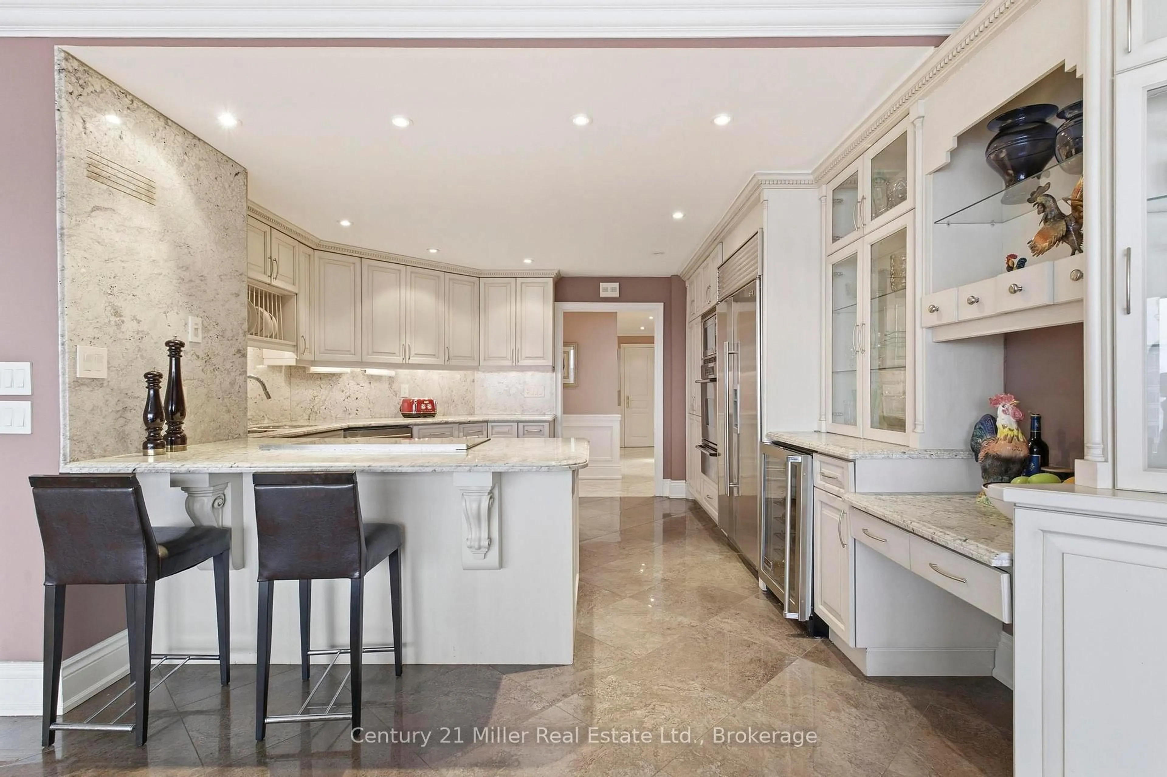 Open concept kitchen, ceramic/tile floor for 2045 Lake Shore Blvd #Unit 3606, Toronto Ontario M8V 2Z6