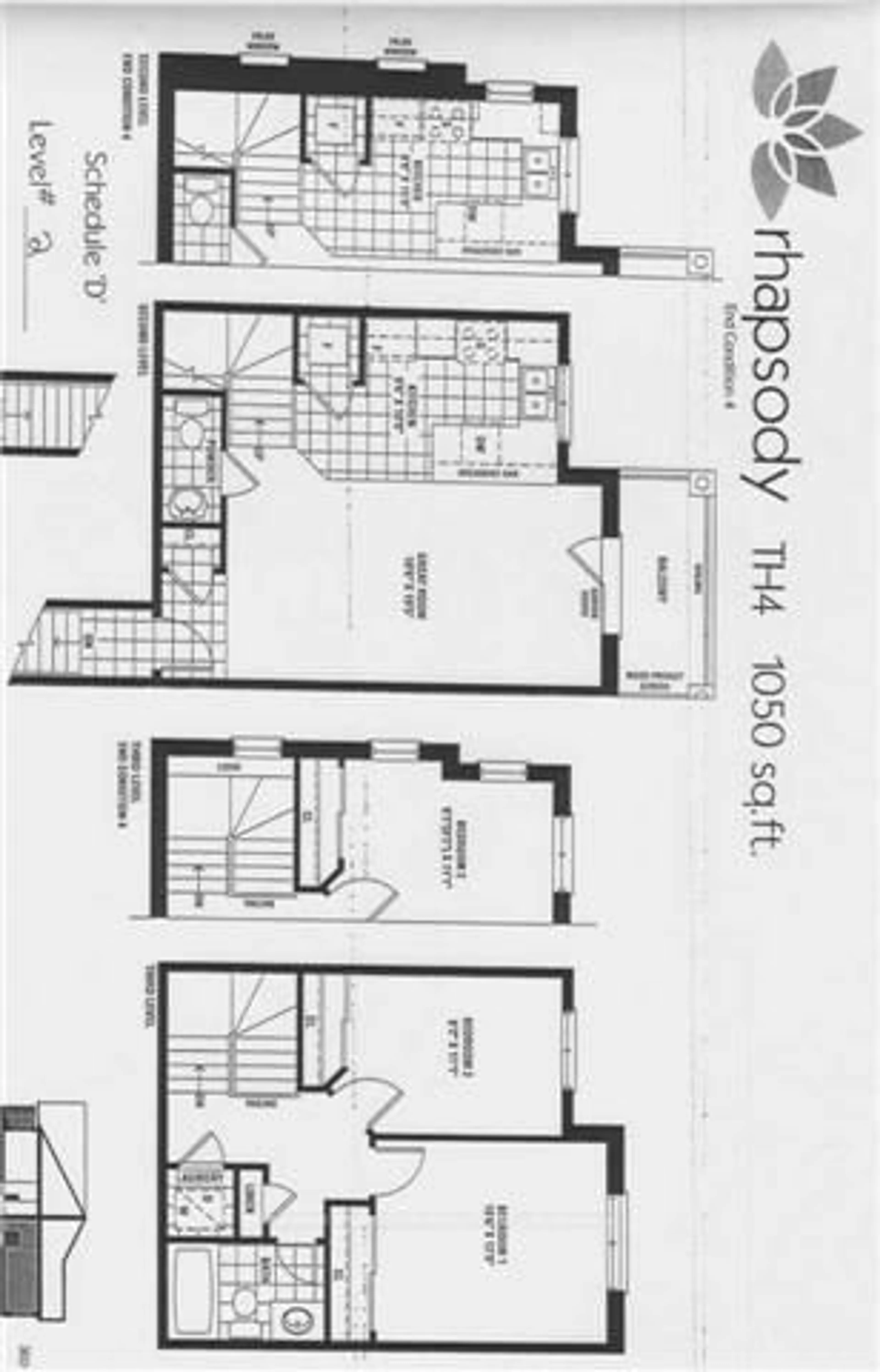 Floor plan for 2492 Post Rd #16, Oakville Ontario L6H 0G6