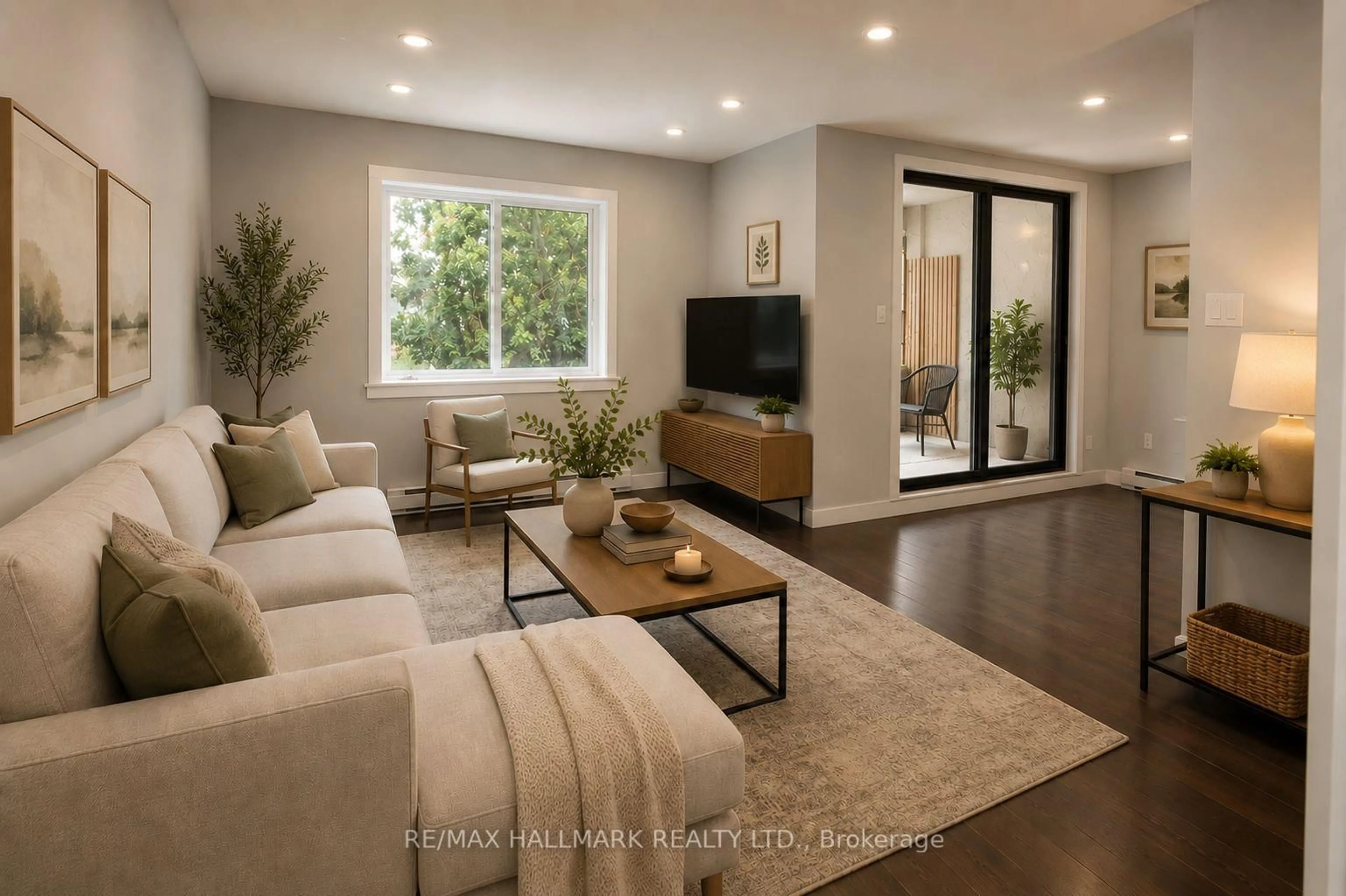 Living room with furniture, unknown for 1016 Falgarwood Dr #40, Oakville Ontario L6H 2P5