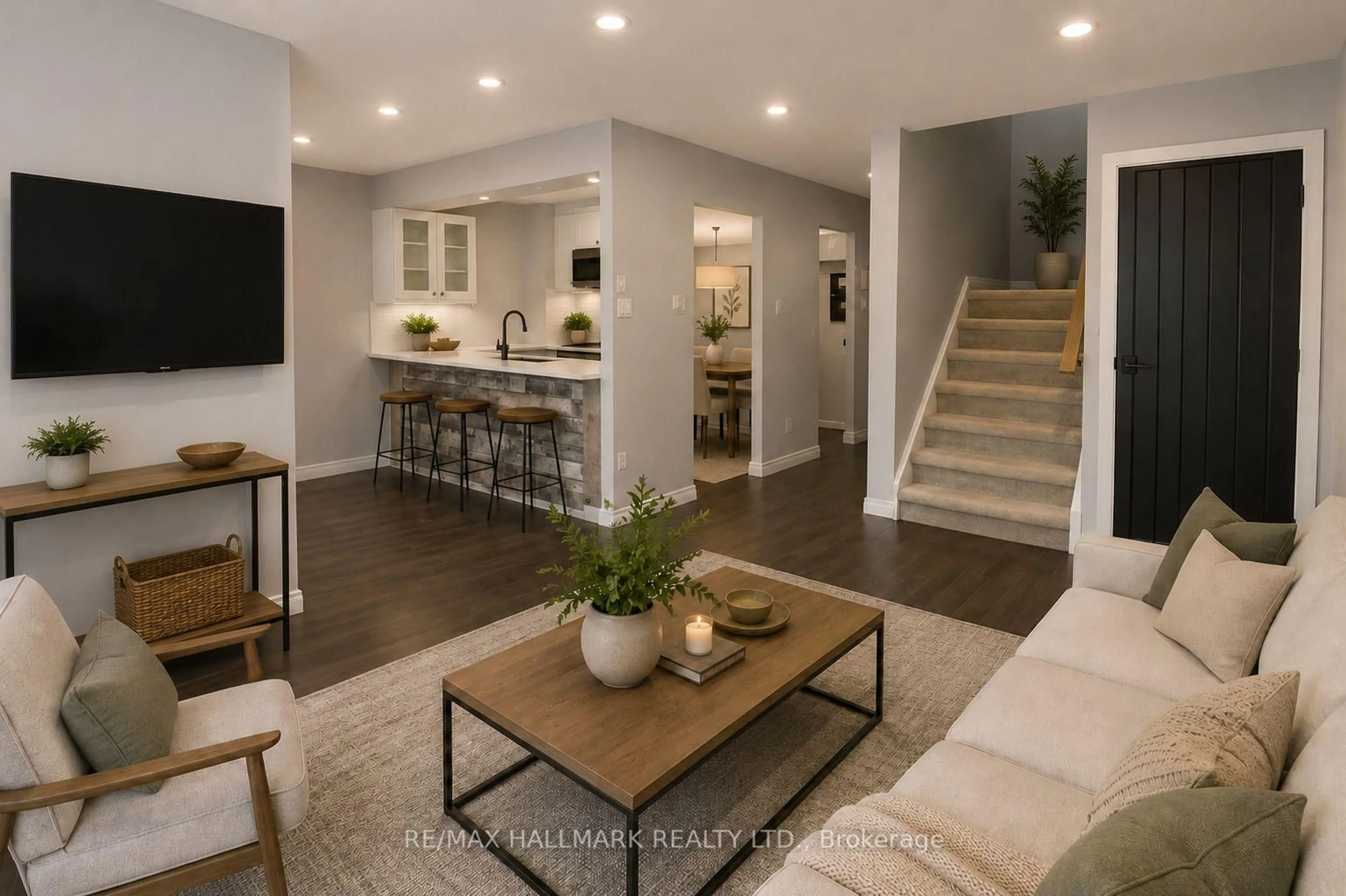 Open concept kitchen, unknown for 1016 Falgarwood Dr #40, Oakville Ontario L6H 2P5