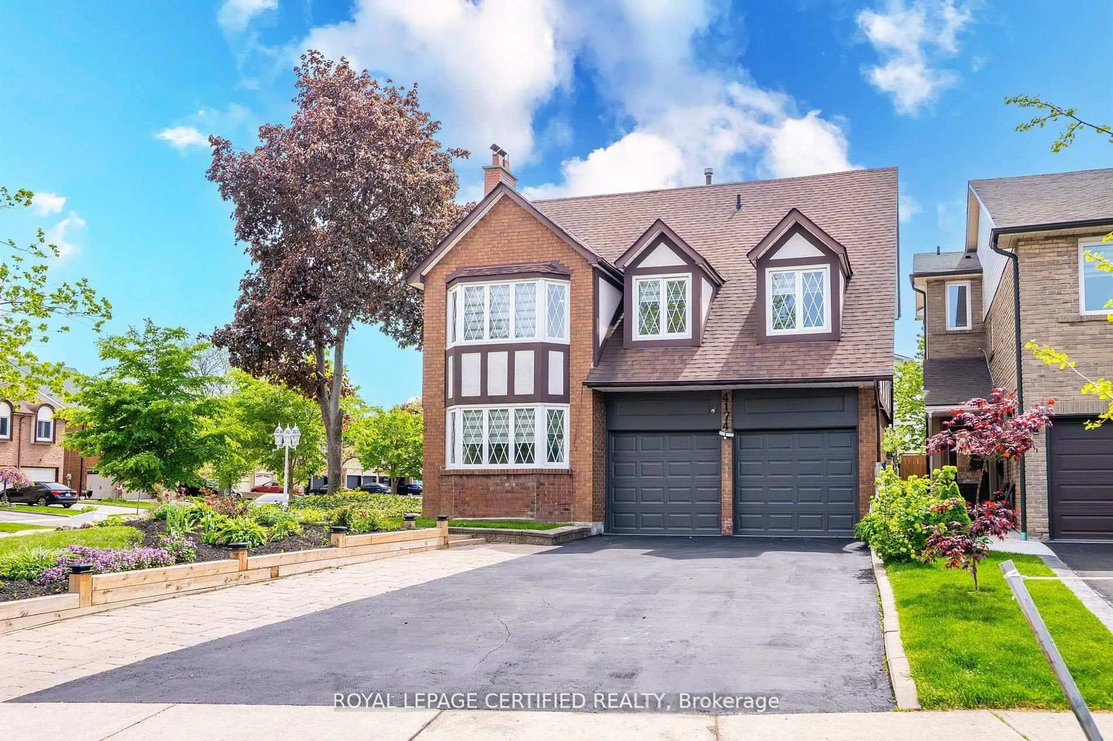 Home with brick exterior material, street for 4174 Trellis Cres, Mississauga Ontario L5L 2M2
