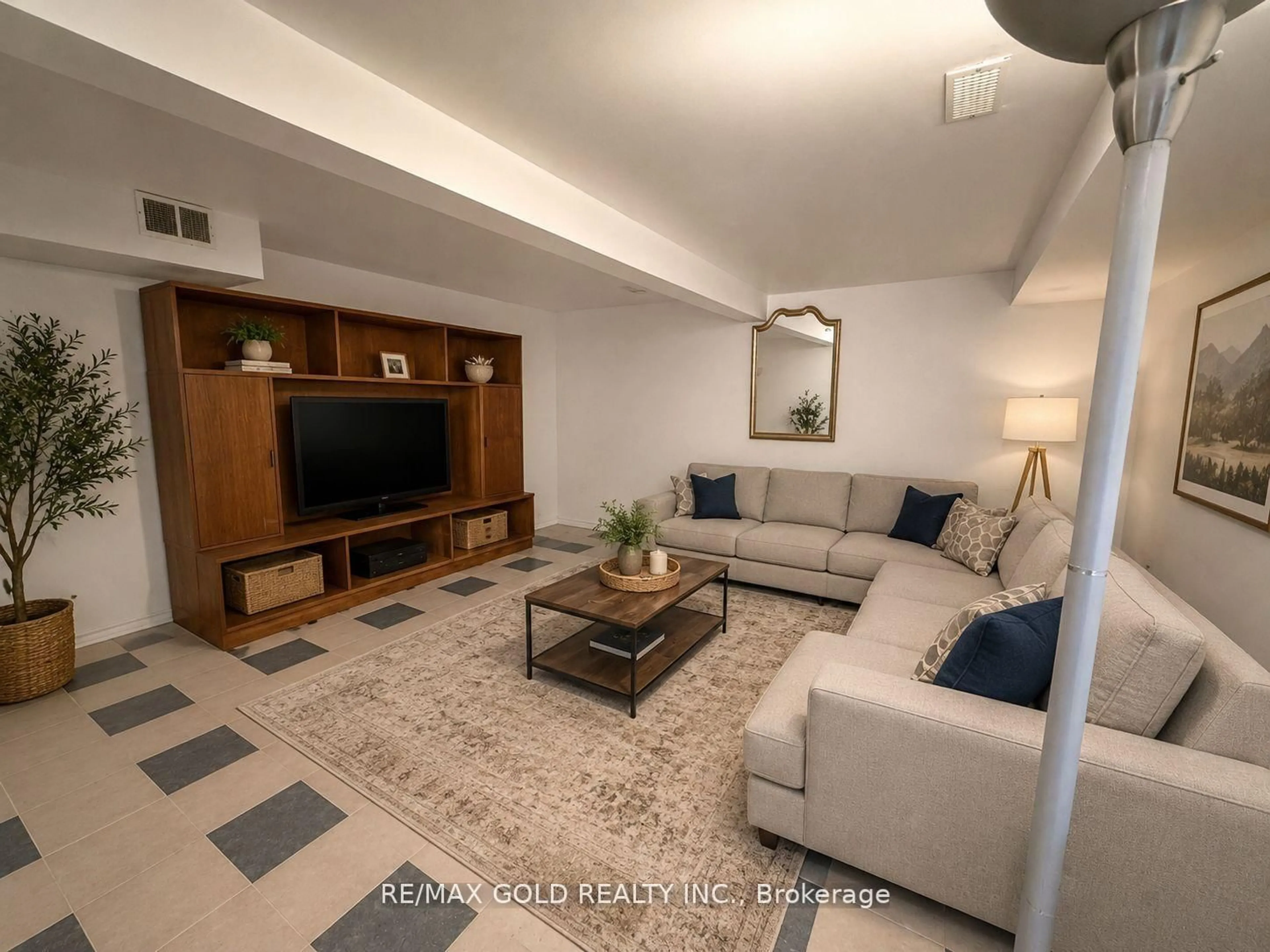 Living room with furniture, unknown for 15 Huntingwood Cres, Brampton Ontario L6S 1C5