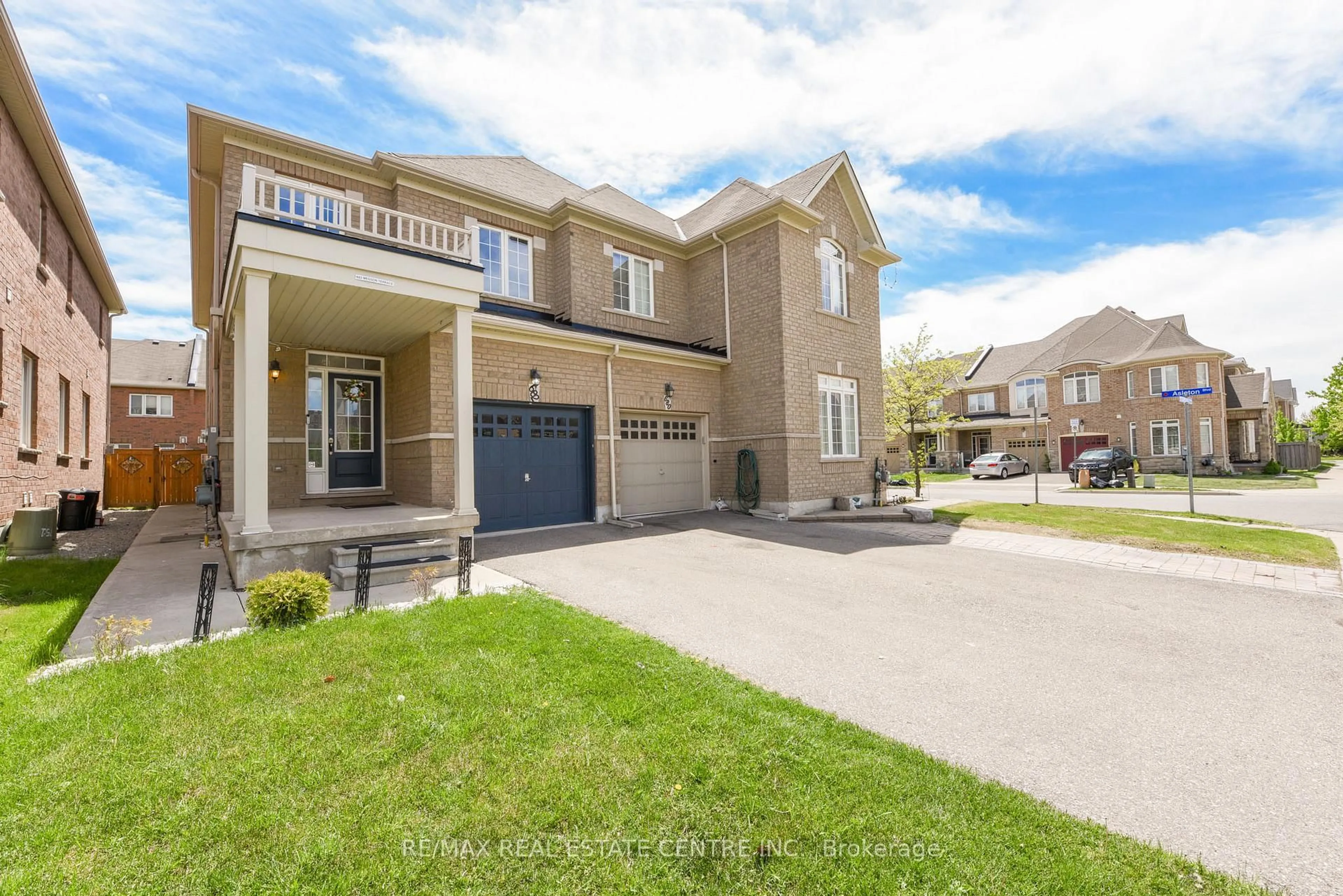 Home with brick exterior material, street for 682 Megson Terr, Milton Ontario L9T 8K4
