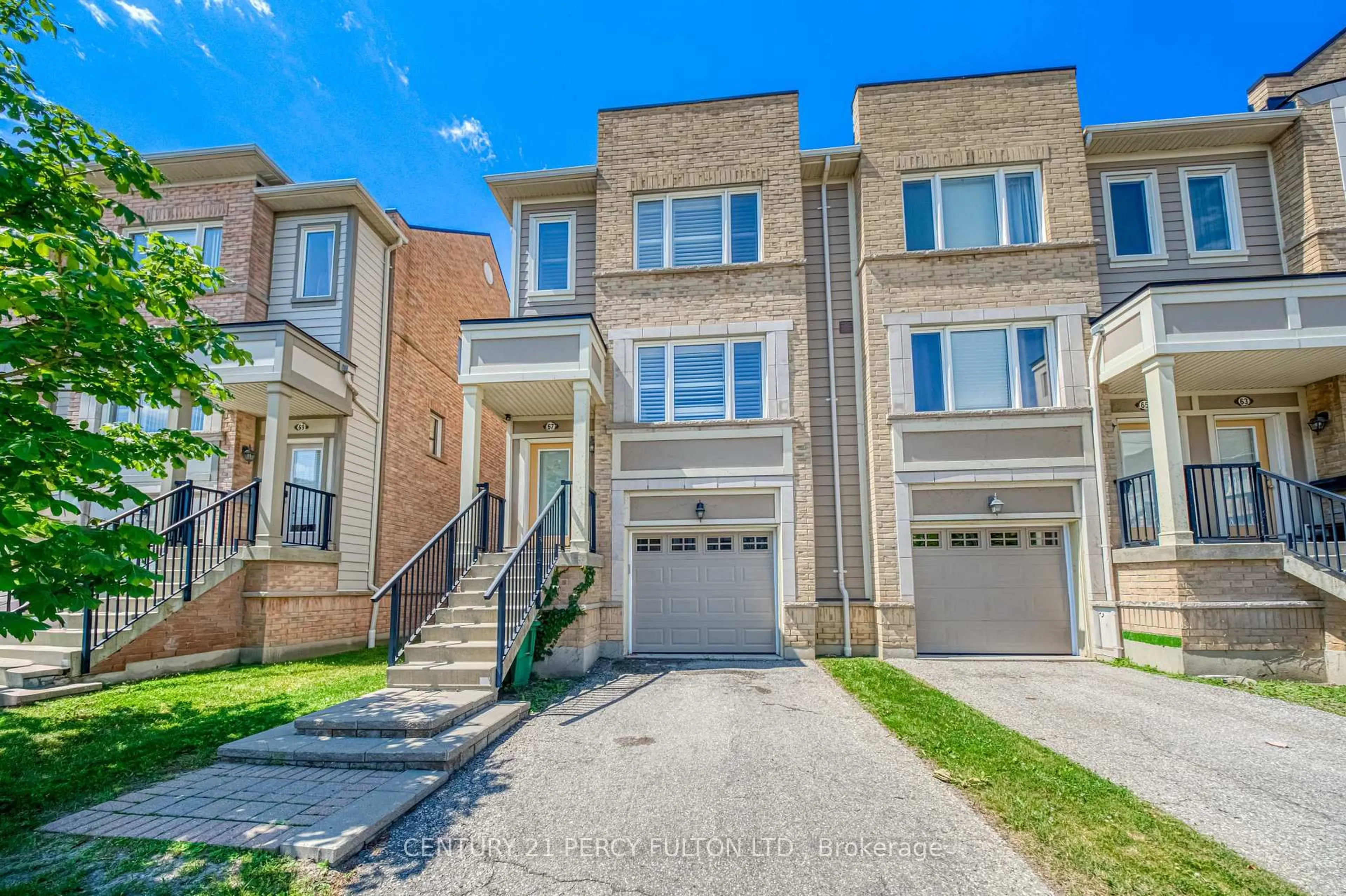 Home with brick exterior material, street for 3050 Erin Centre Blvd #67, Mississauga Ontario L5M 0P5