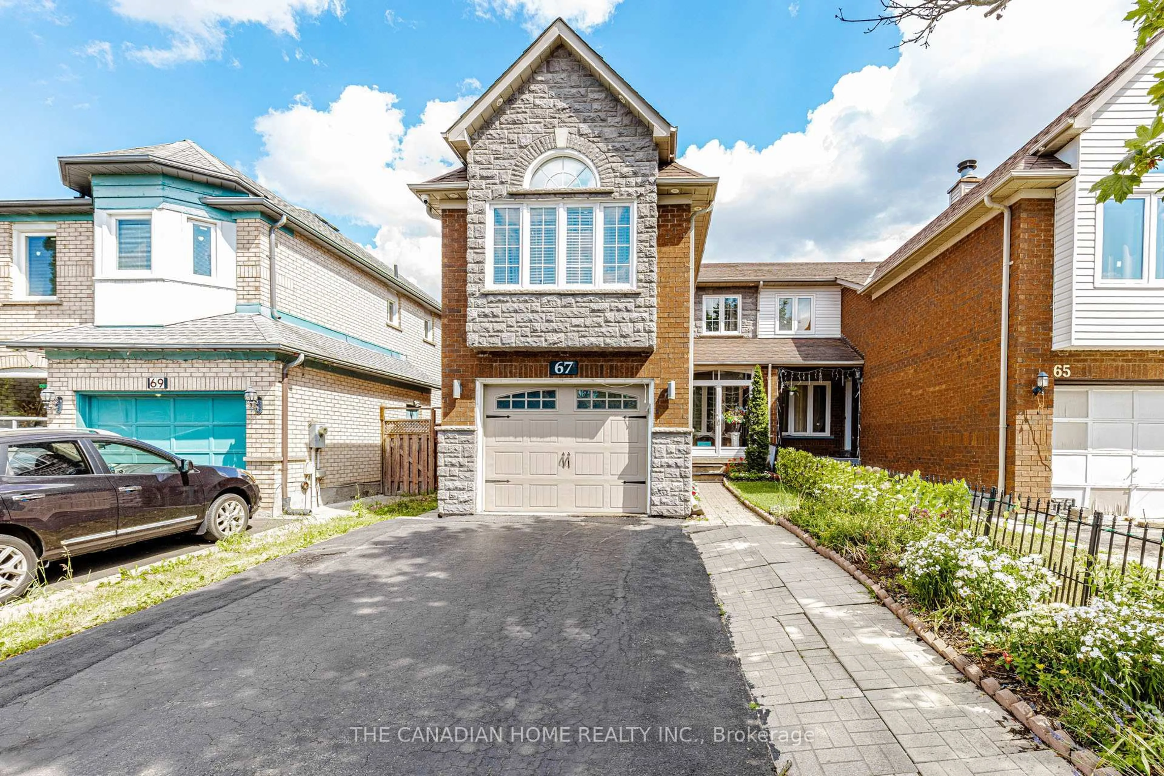 Home with brick exterior material, street for 67 BIGHORN Cres, Brampton Ontario L6R 1G7