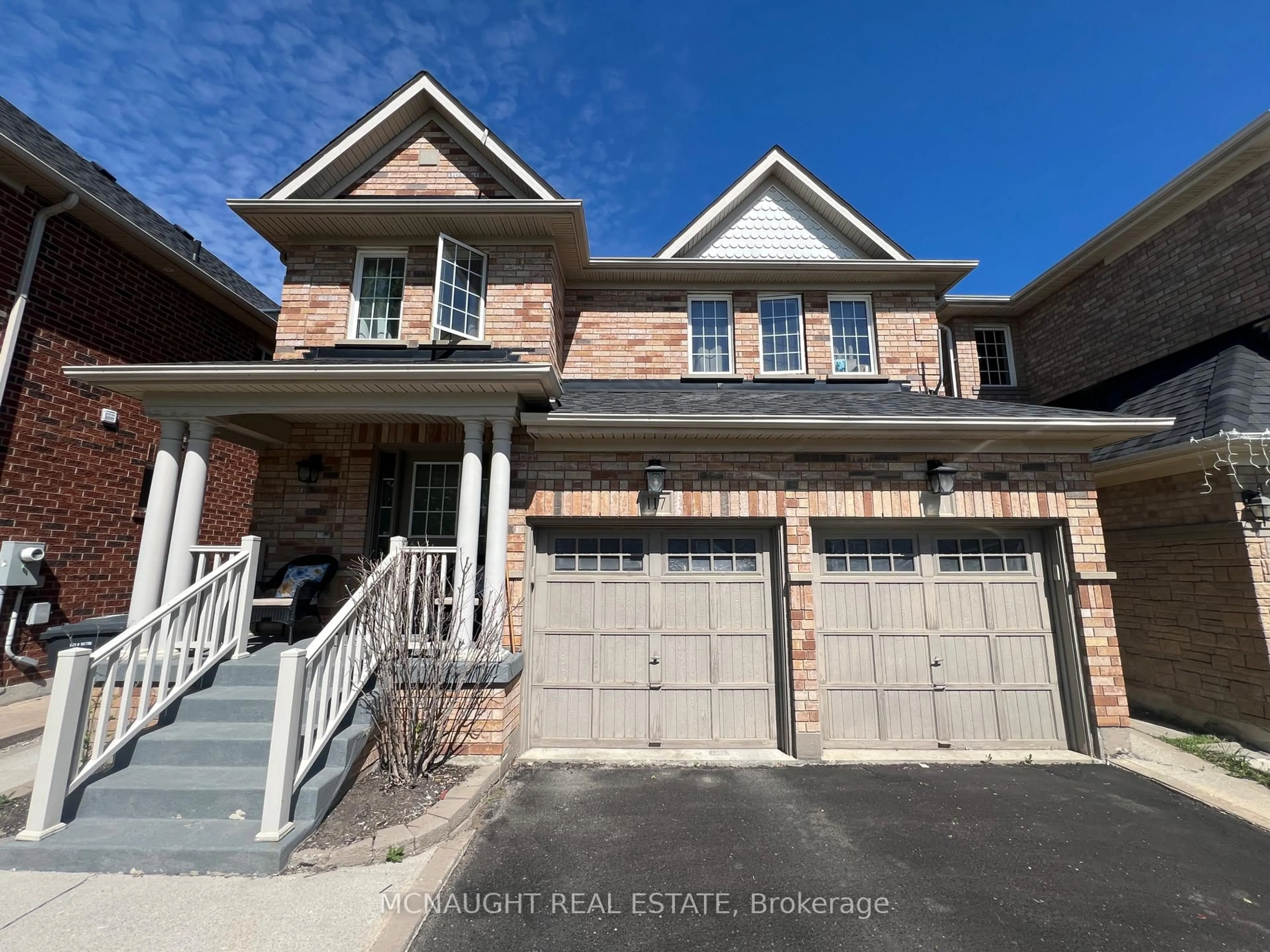 Home with brick exterior material, street for 117 Crown Victoria Dr, Brampton Ontario L7A 3X9