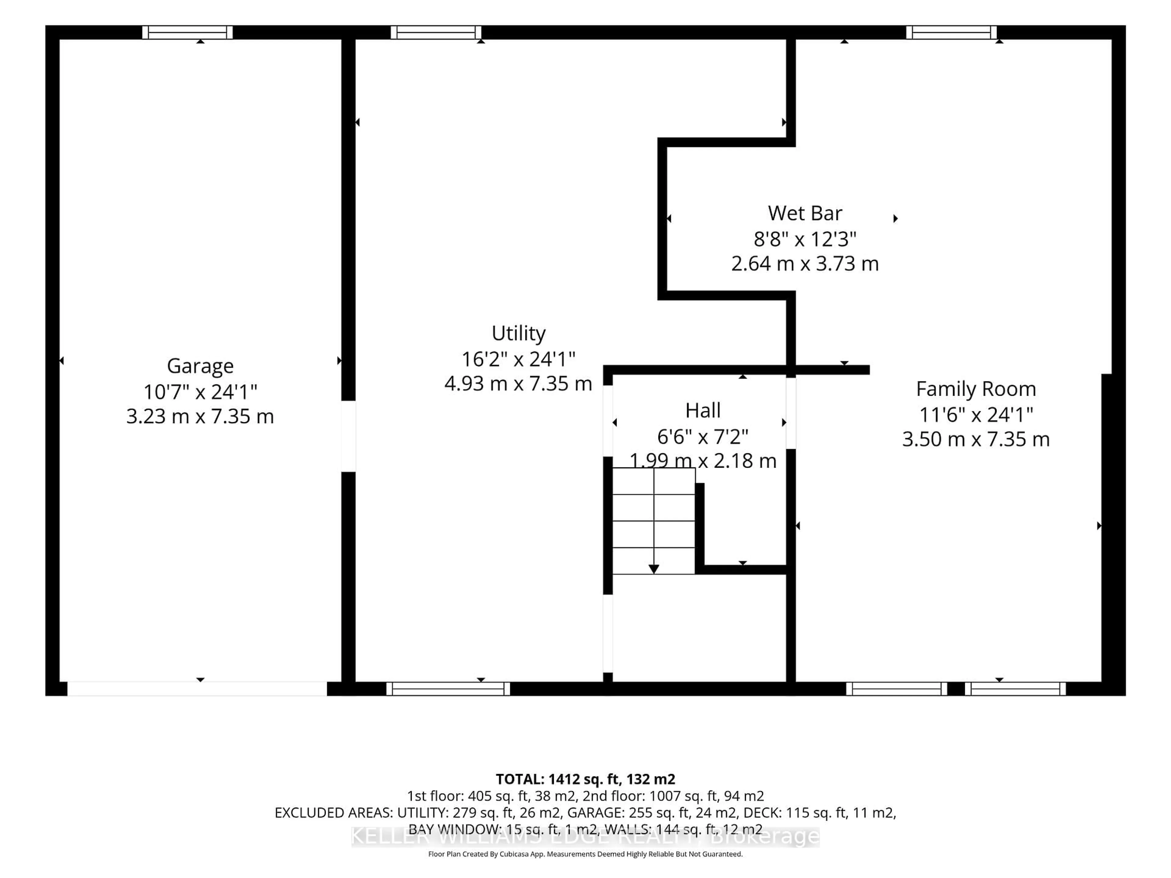 Floor plan for 2410 Cavendish Dr, Burlington Ontario L7P 3B9