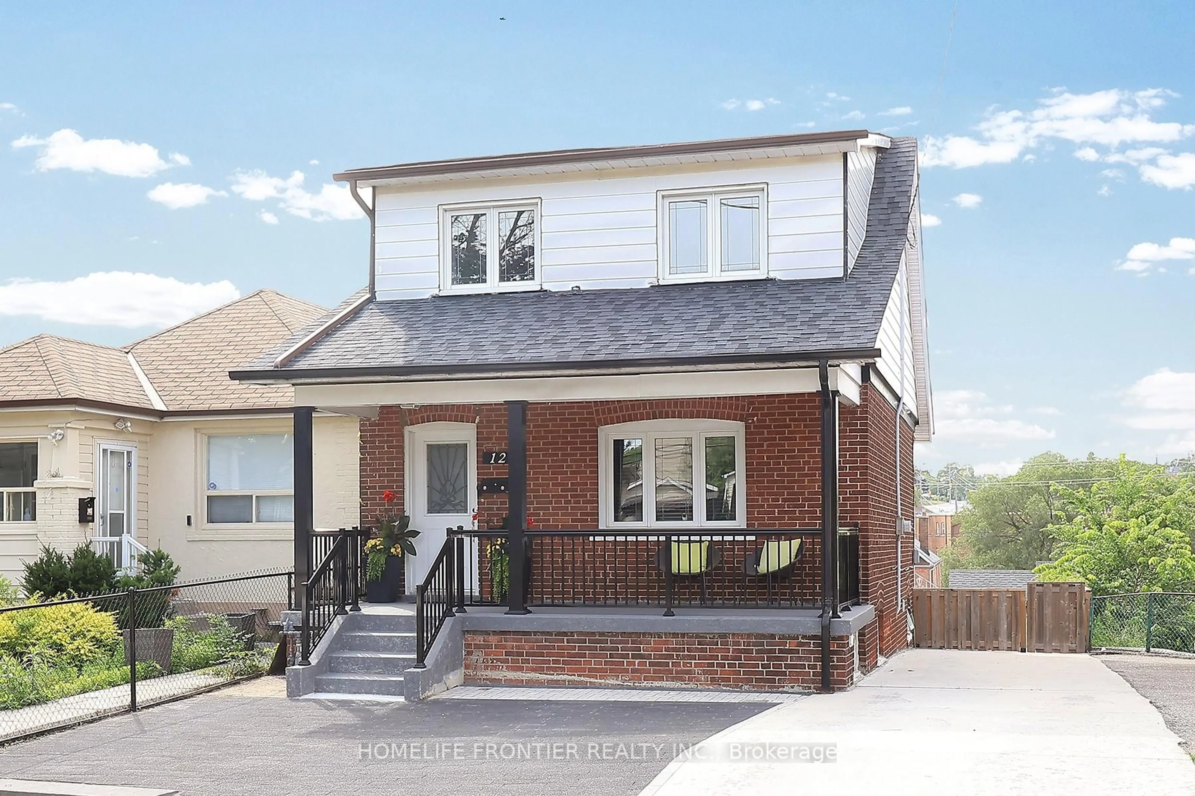 Home with brick exterior material, street for 12 Porter Ave, Toronto Ontario M6N 2G9