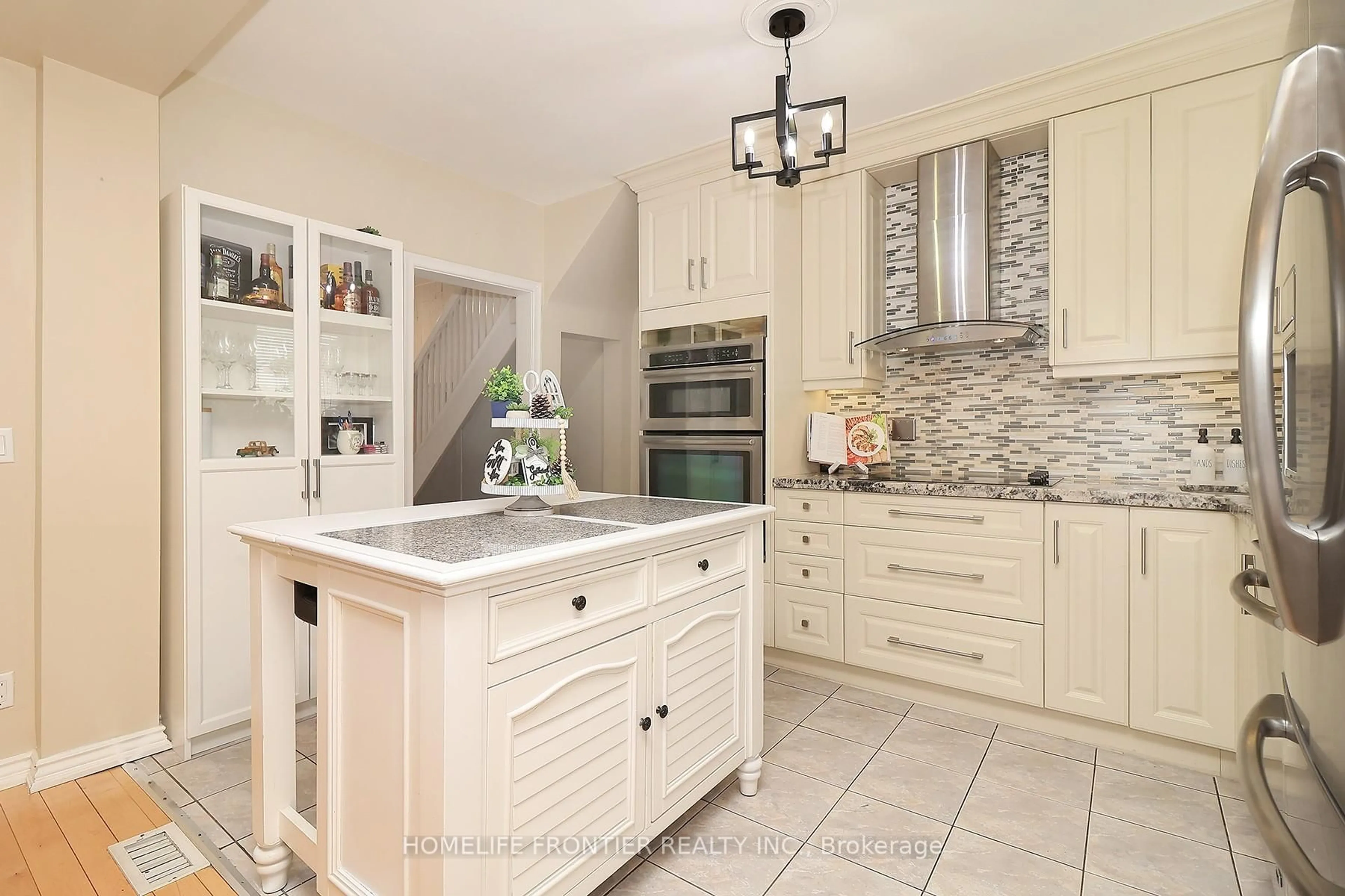 Contemporary kitchen, ceramic/tile floor for 12 Porter Ave, Toronto Ontario M6N 2G9