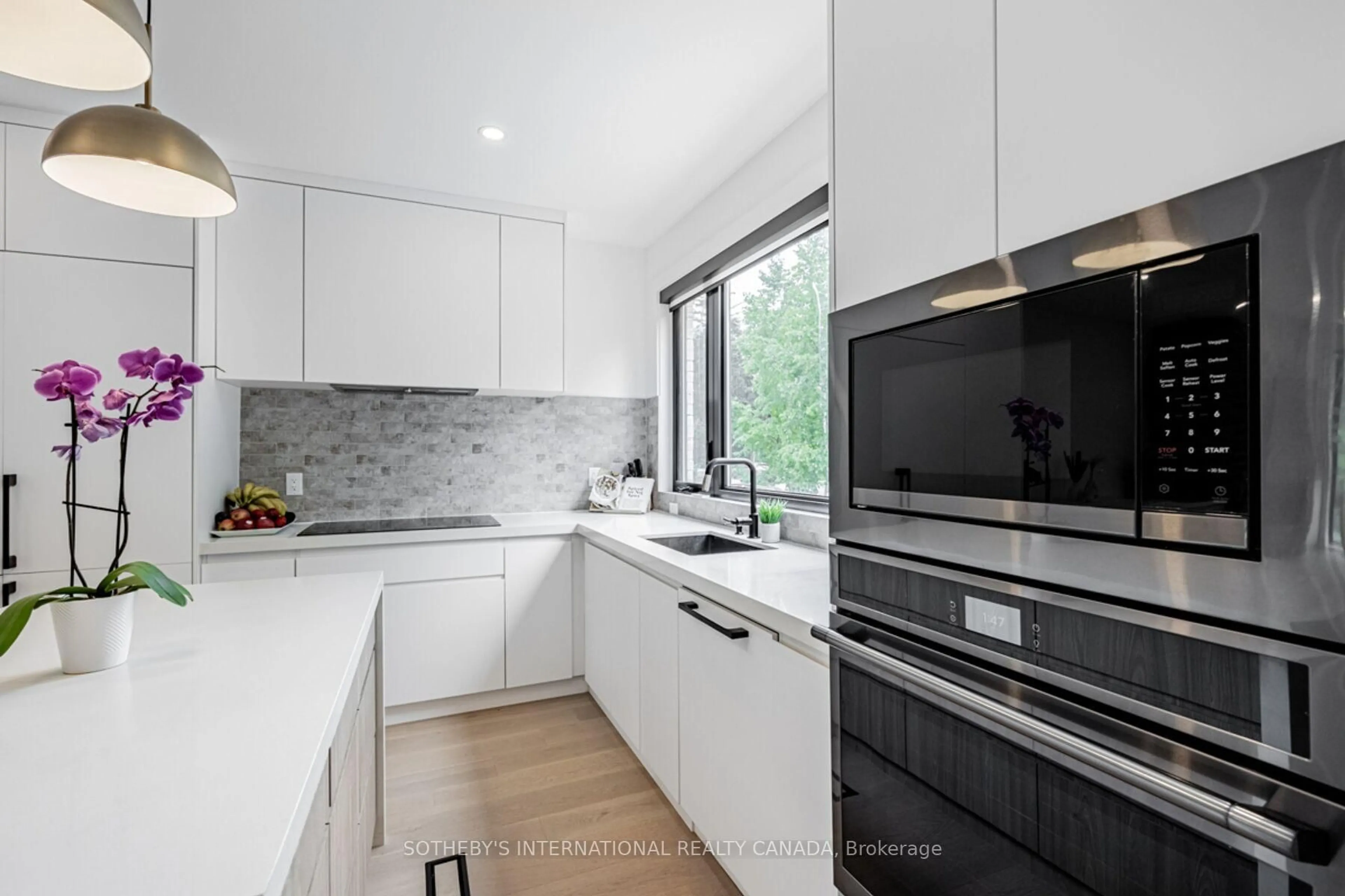 Contemporary kitchen, ceramic/tile floor for 6 Twenty Fifth St, Toronto Ontario M8V 3P3