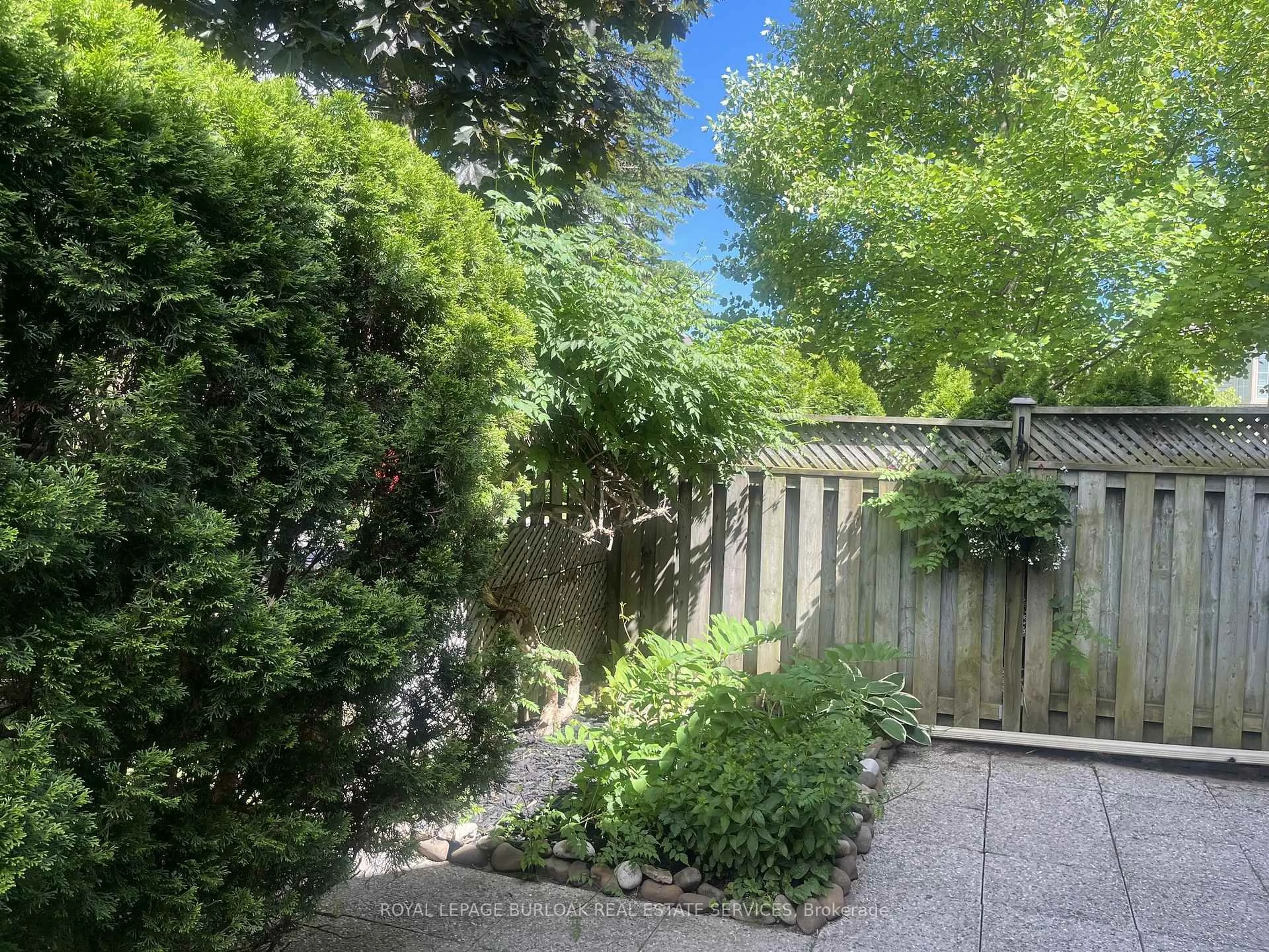 A pic from outside/outdoor area/front of a property/back of a property/a pic from drone, forest/trees view for 3333 New St #19, Burlington Ontario L7N 1N1