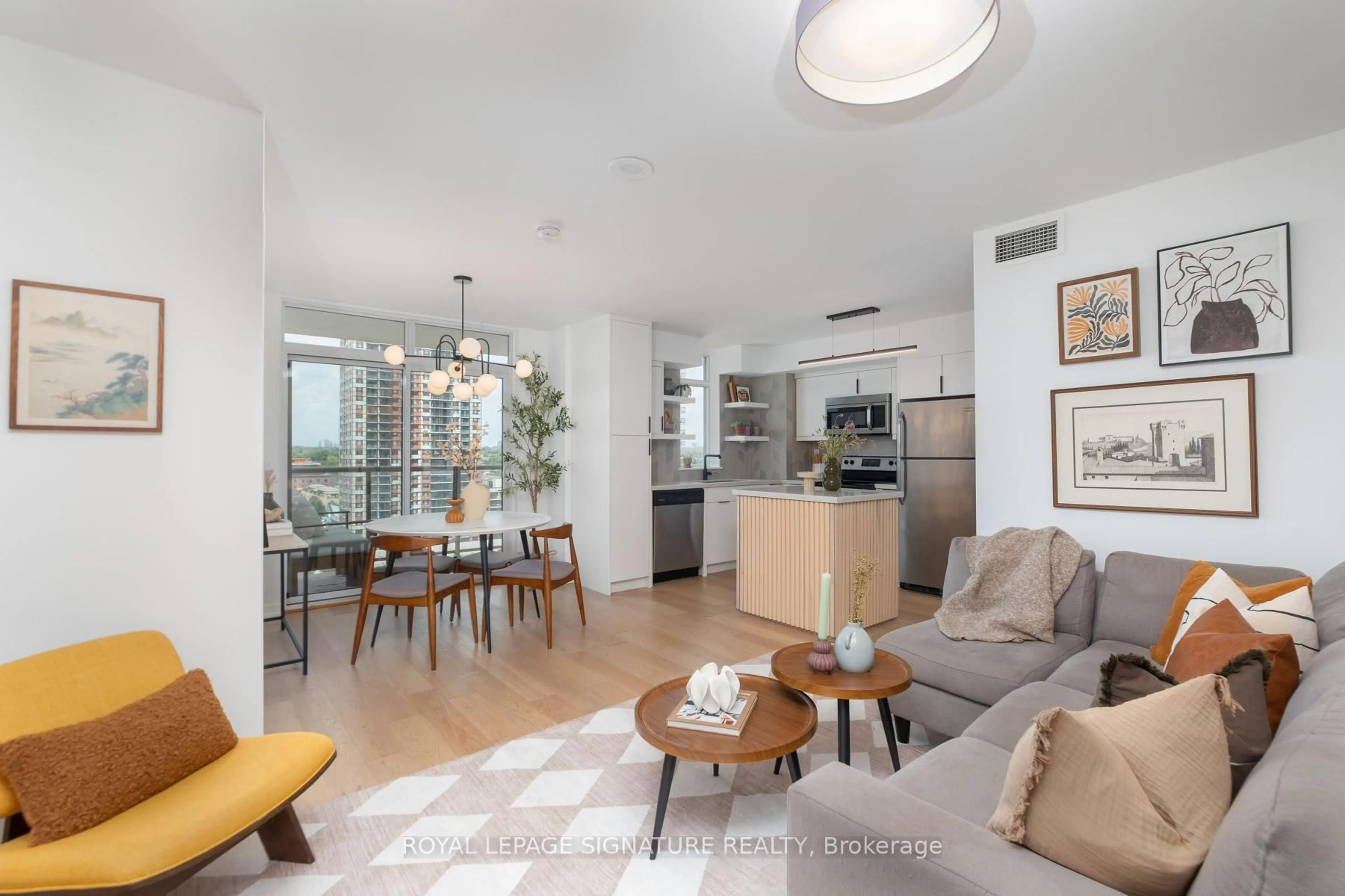 Living room with furniture, unknown for 816 Lansdowne Ave #1309, Toronto Ontario M6H 4K6
