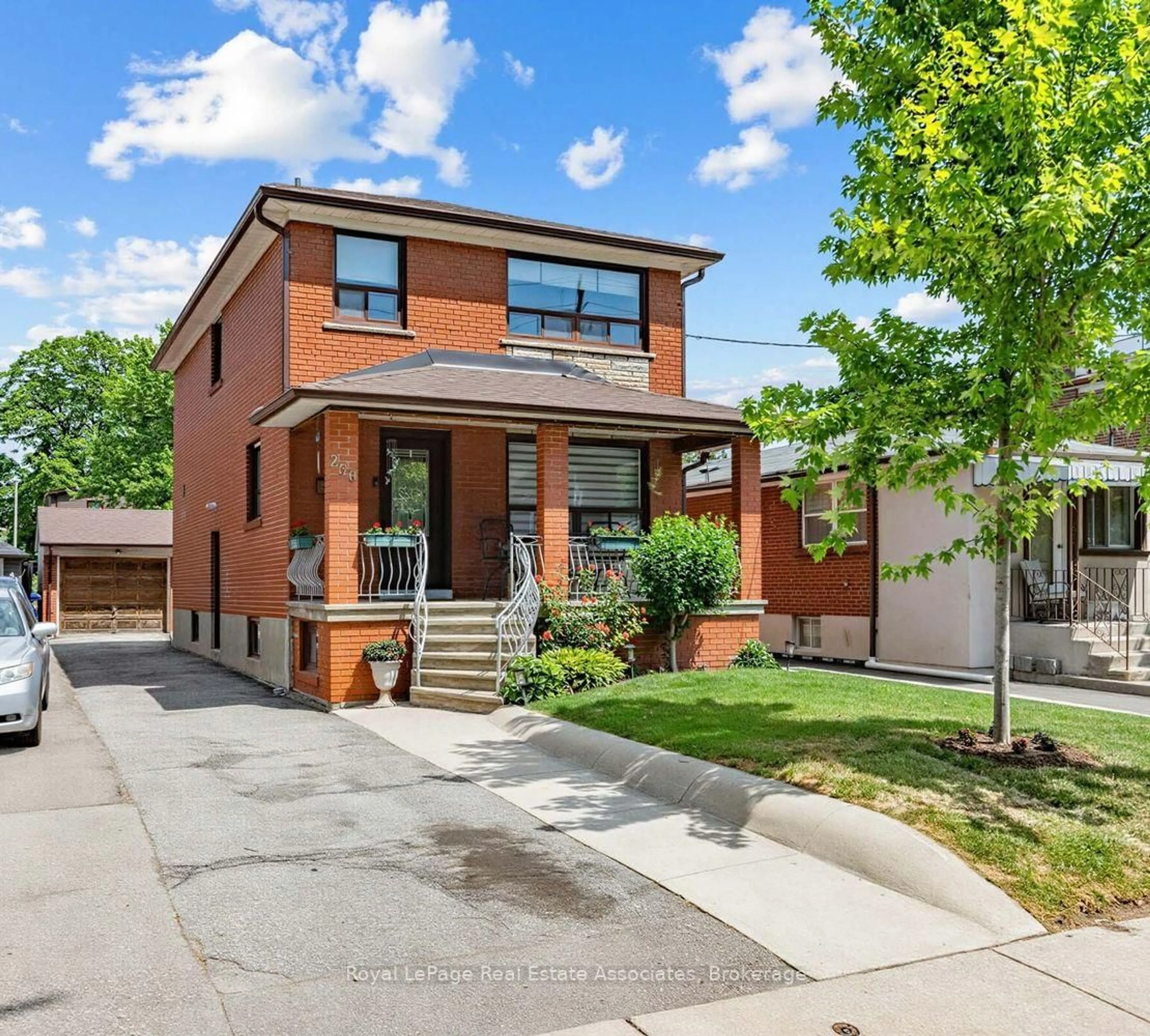 Home with brick exterior material, street for 256 John St, Toronto Ontario M9N 1K2