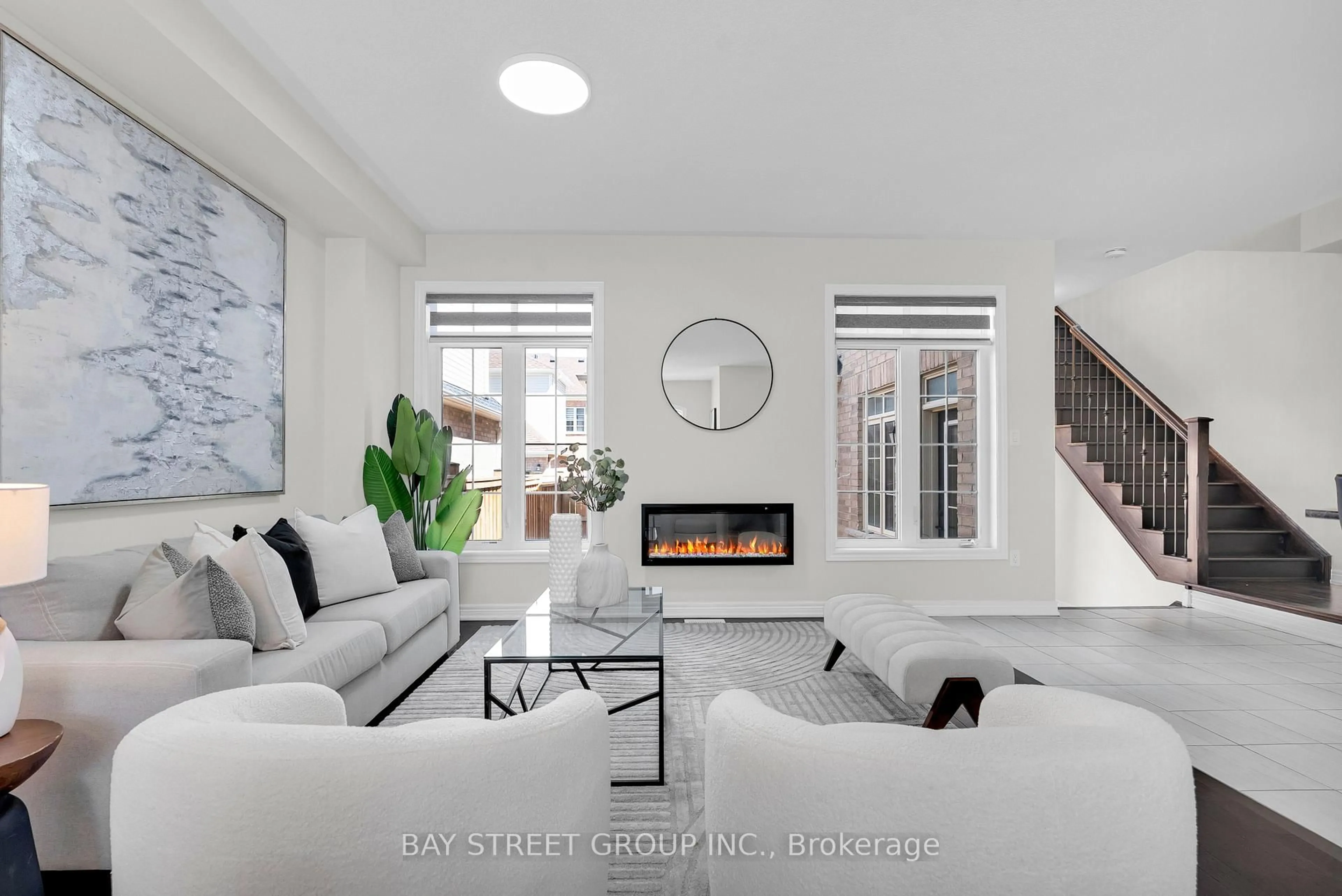 Living room with furniture, unknown for 221 Clockwork Dr, Brampton Ontario L7A 5C7