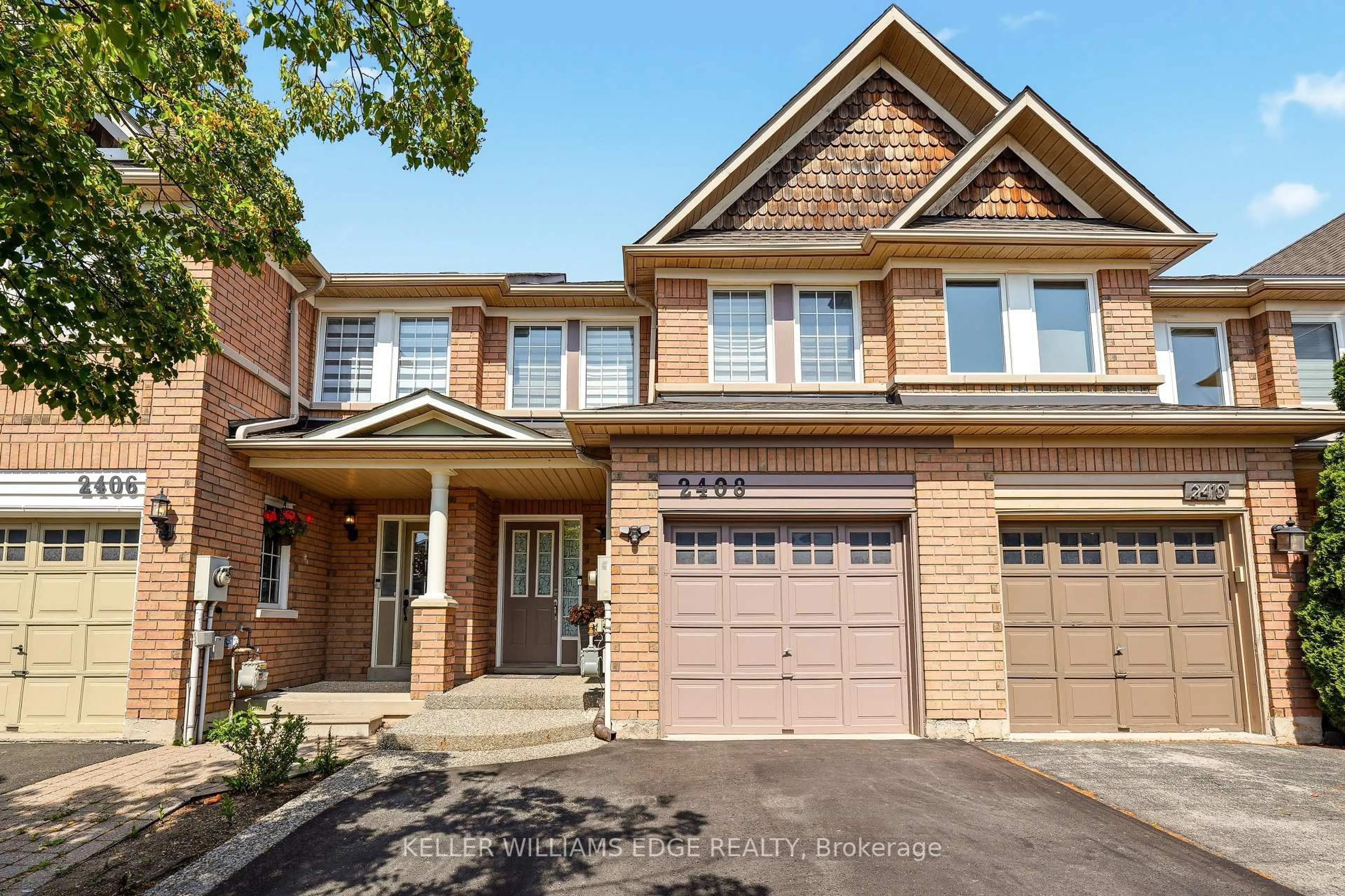 Home with brick exterior material, street for 2408 Nichols Dr, Oakville Ontario L6H 6T2