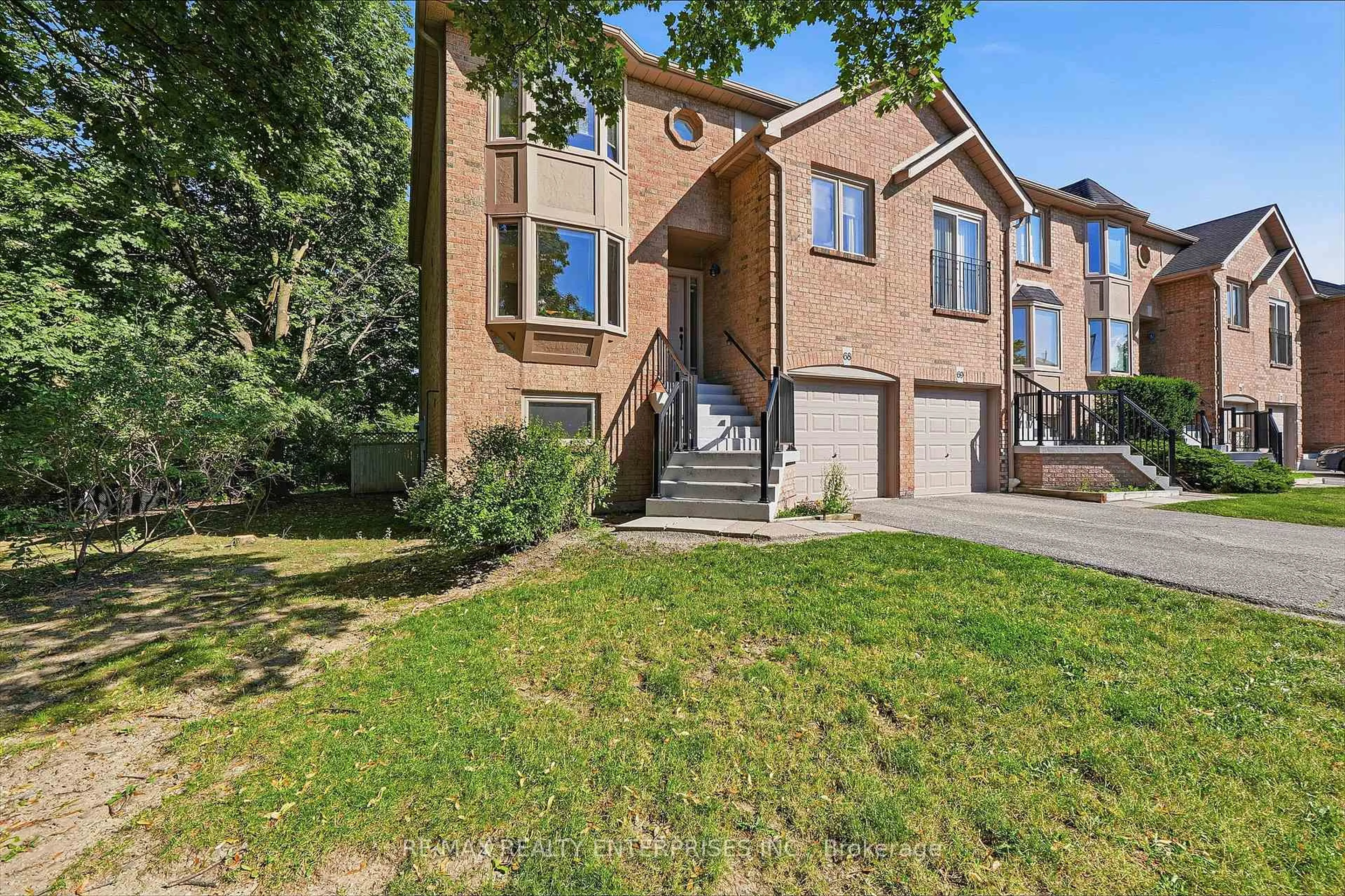 Home with brick exterior material, street for 4635 Regents Terr #68, Mississauga Ontario L5R 1X6