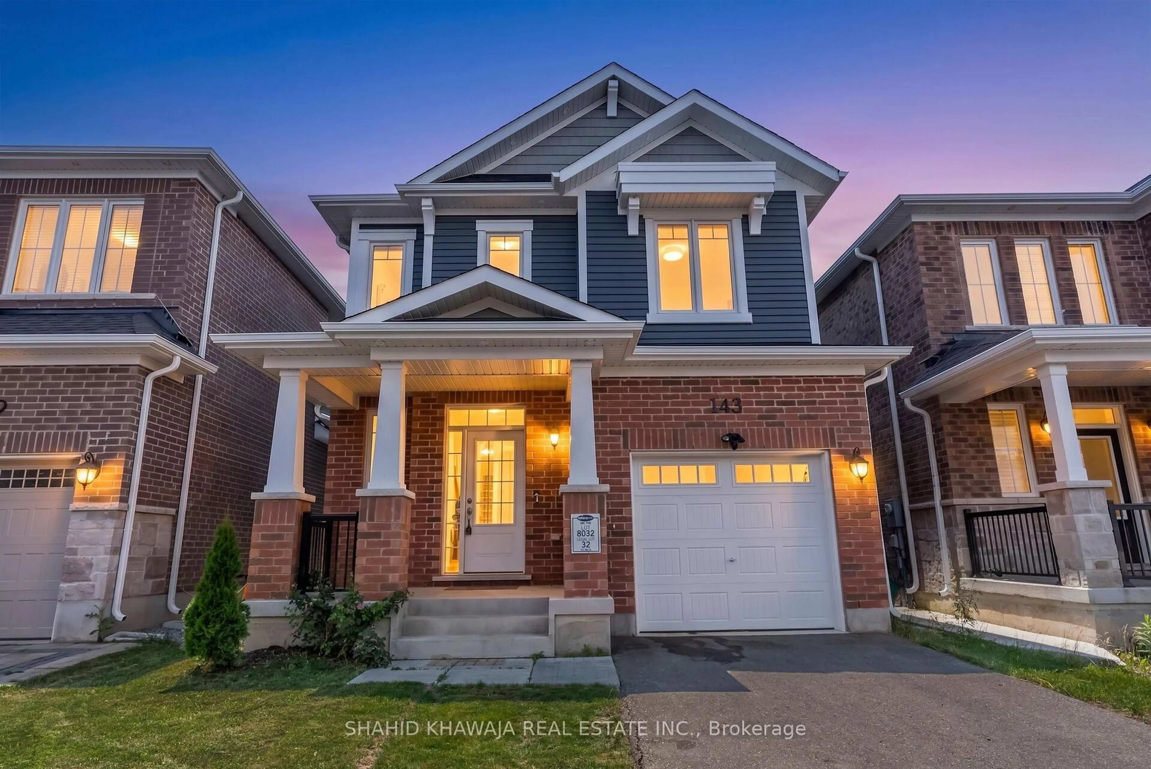 Home with brick exterior material, street for 143 Yates Dr, Milton Ontario L9E 1S7