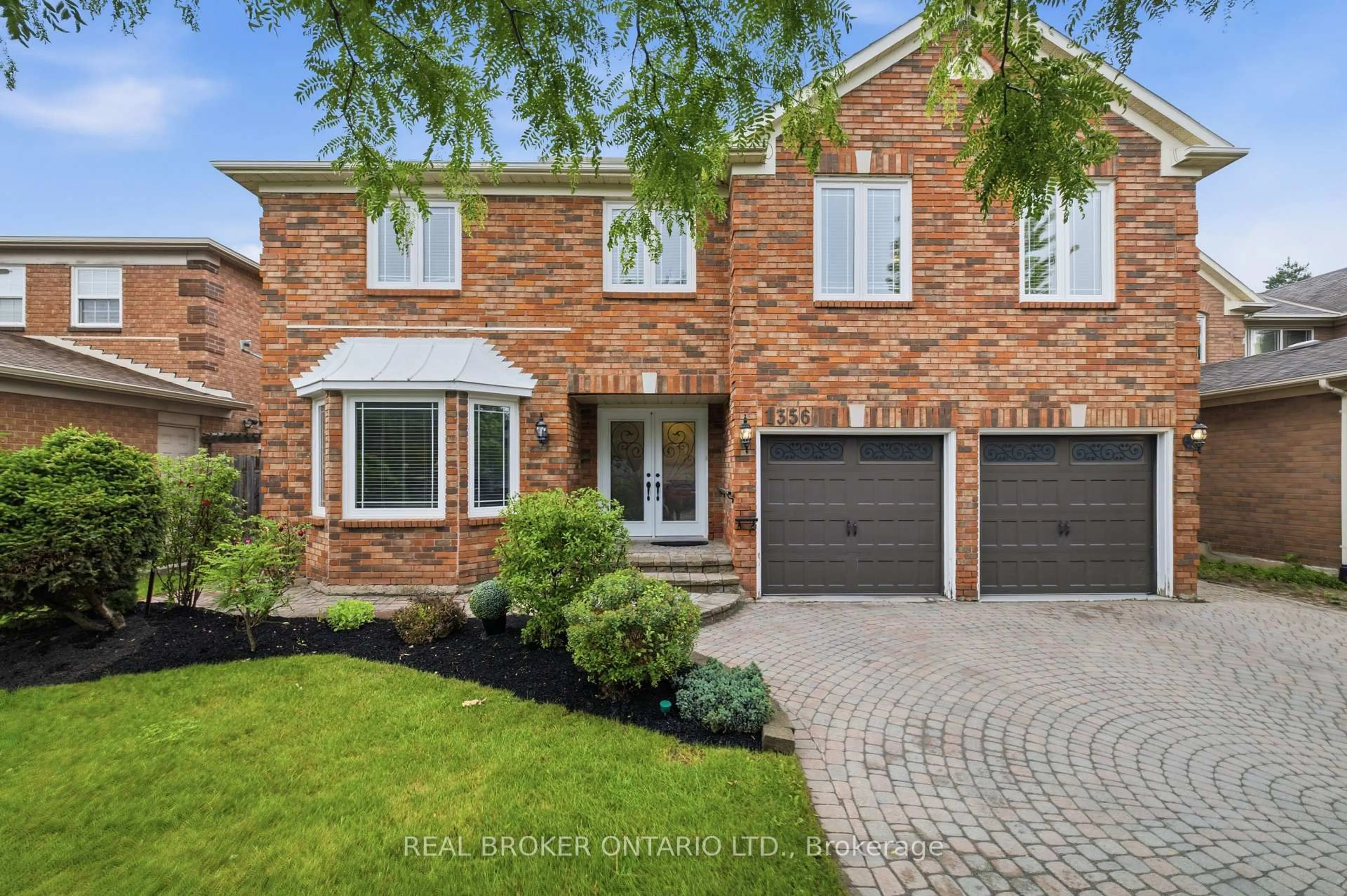 Home with brick exterior material, street for 1356 Mapleridge Cres, Oakville Ontario L6M 2G6