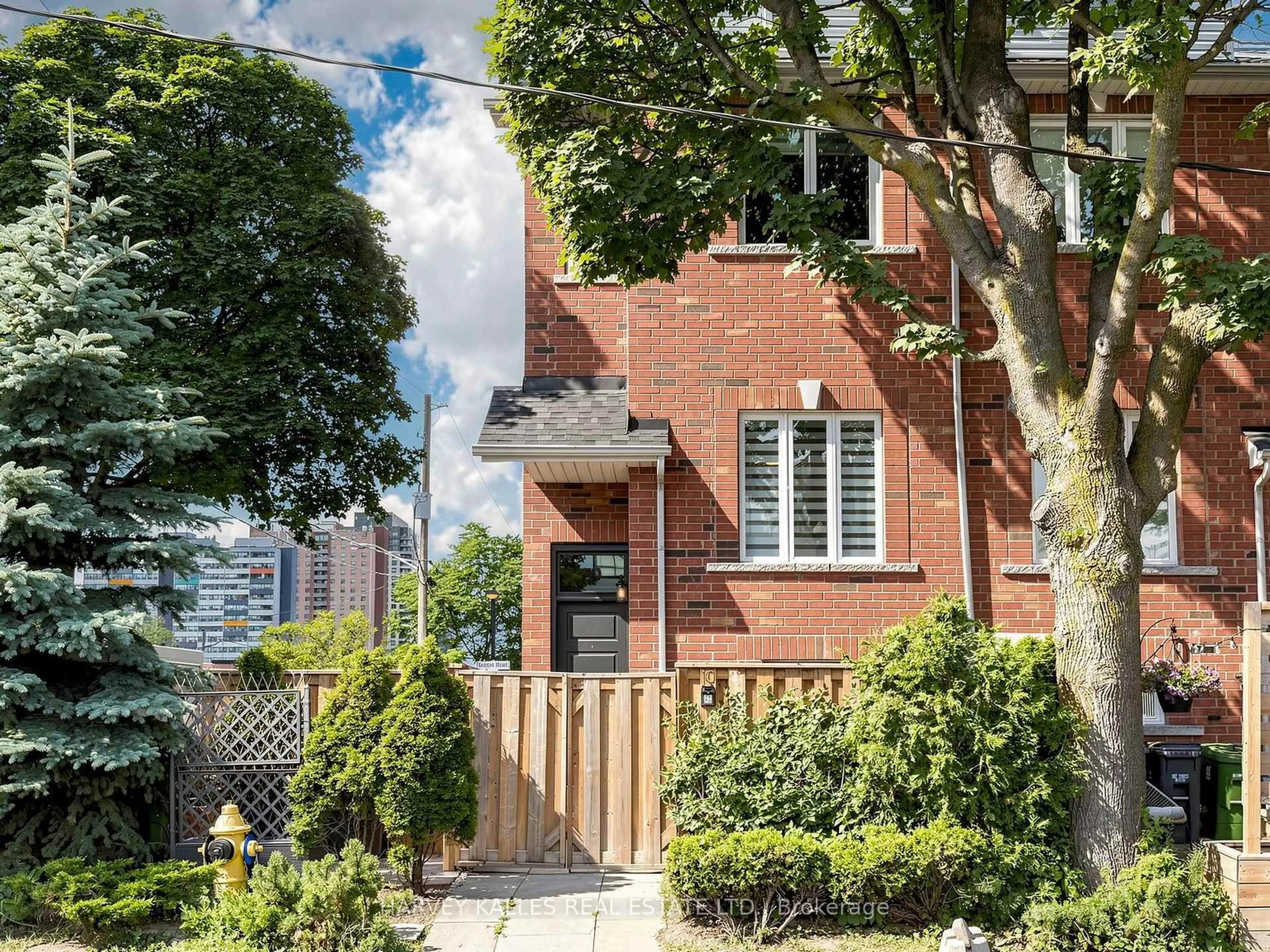 Home with brick exterior material, street for 10 Lightbourn Ave, Toronto Ontario M6H 3P3
