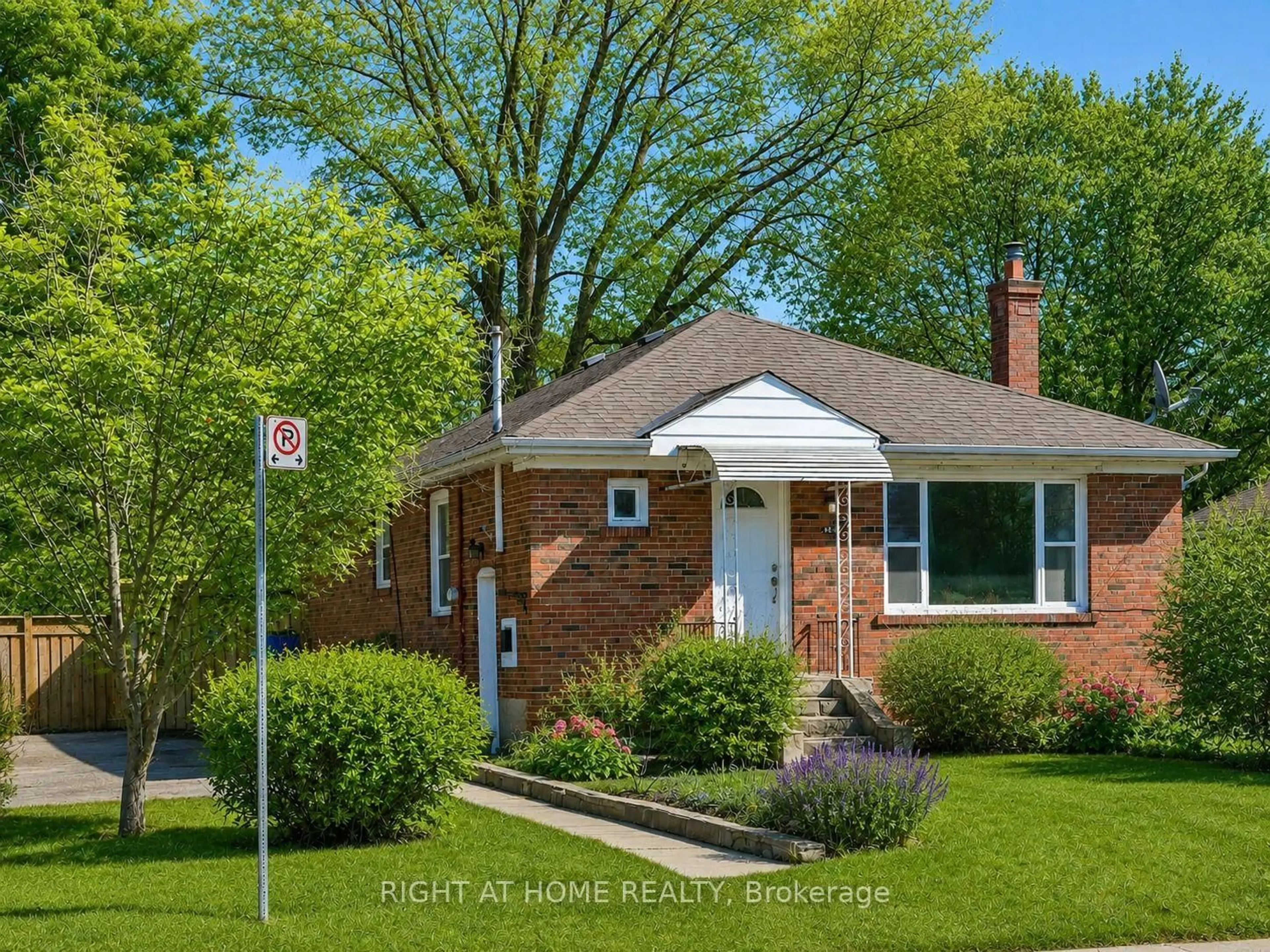 Home with brick exterior material, street for 48 Loney Ave, Toronto Ontario M3L 1E9