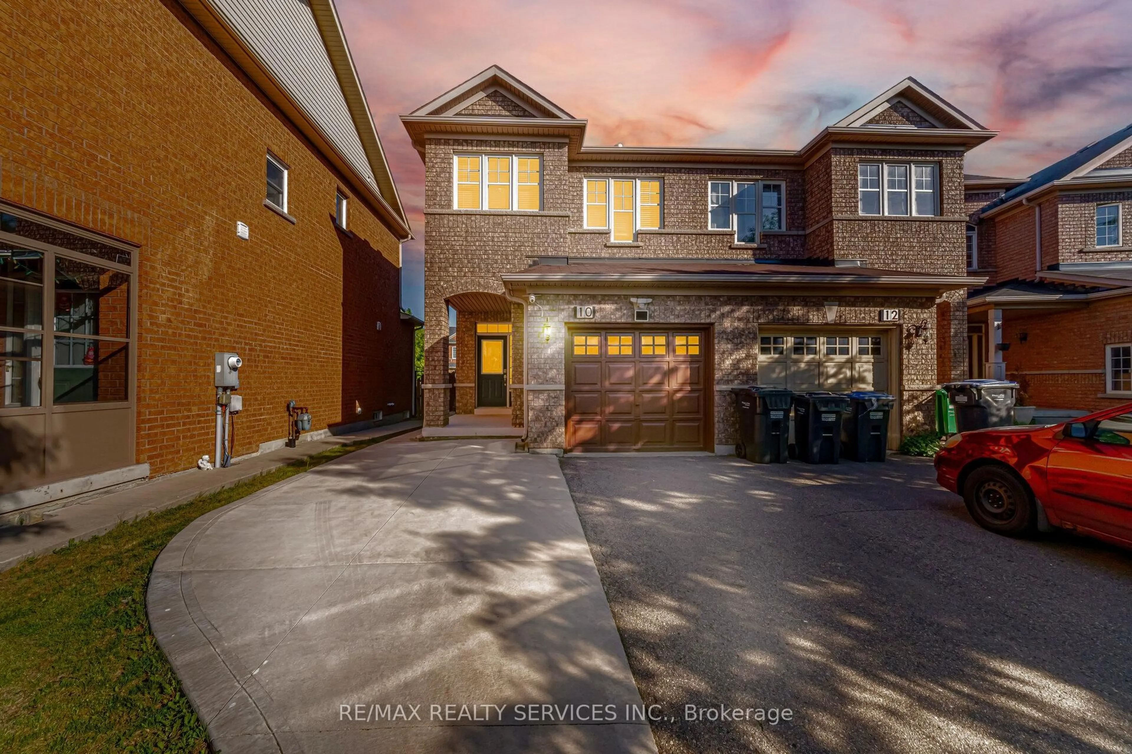 Home with brick exterior material, street for 10 Deepcoral Crt, Brampton Ontario L6V 4P7